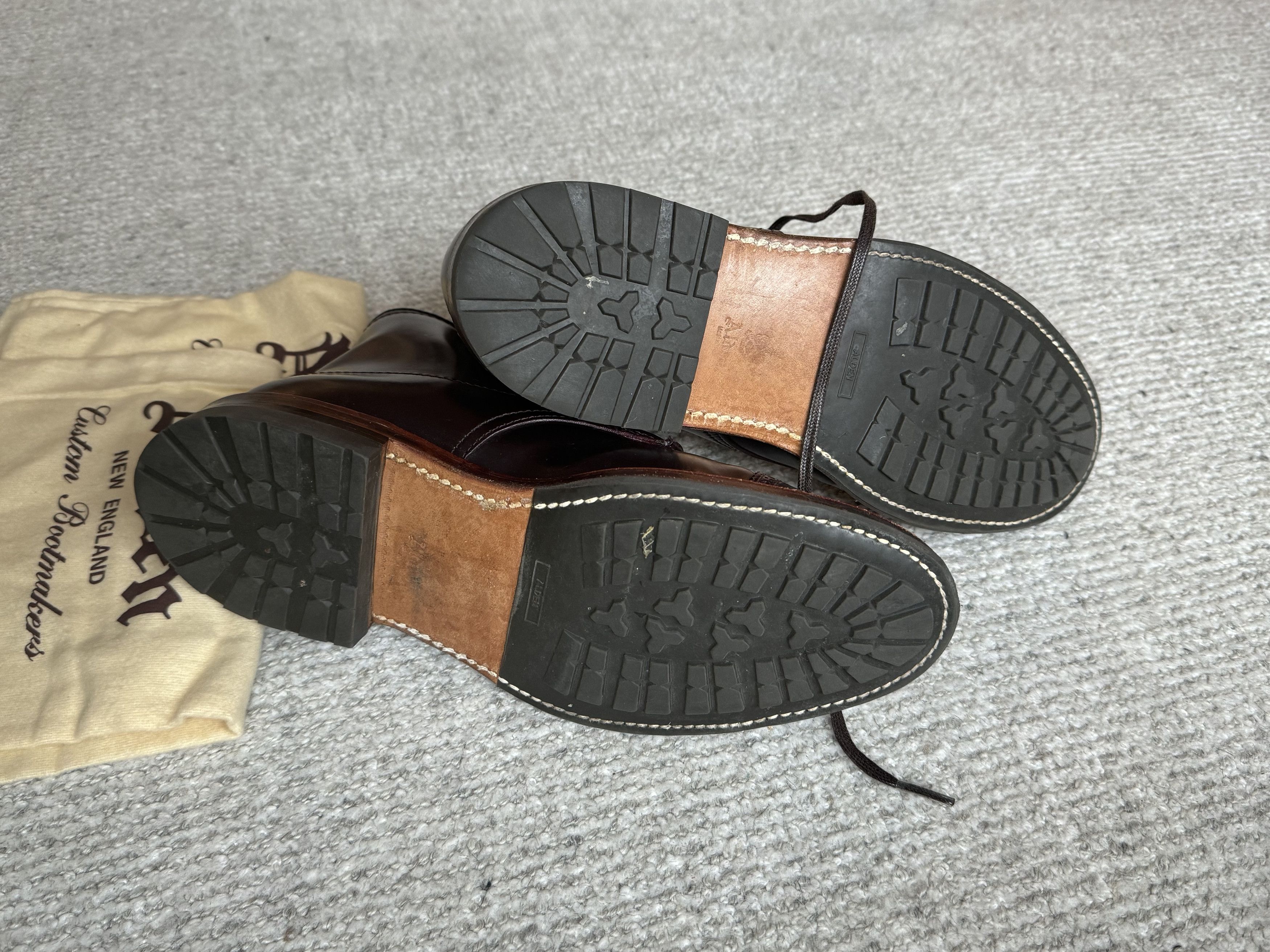 Alden x Brogue Jumper Boot (commando sole)