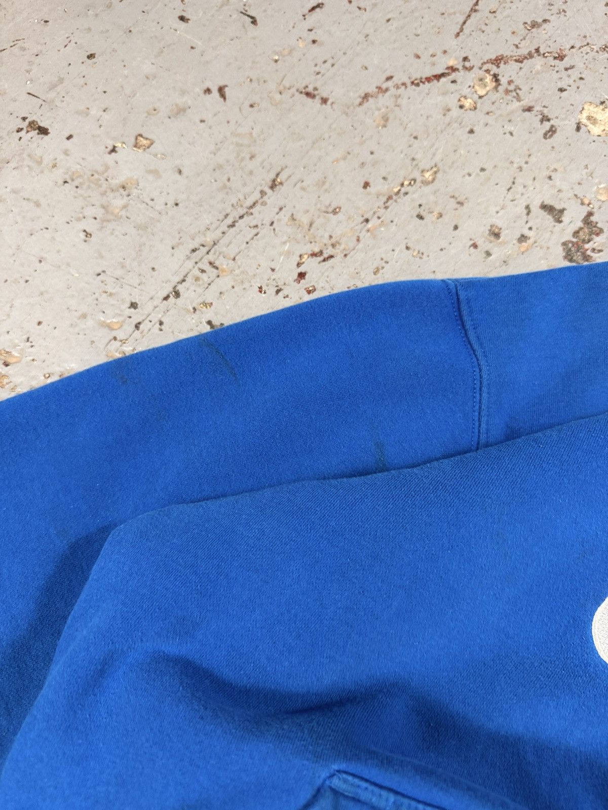 Caterpillar Thrashed Cat Construction Hoodie Centre Rip Size US XL / EU 56 / 4 - 5 Thumbnail