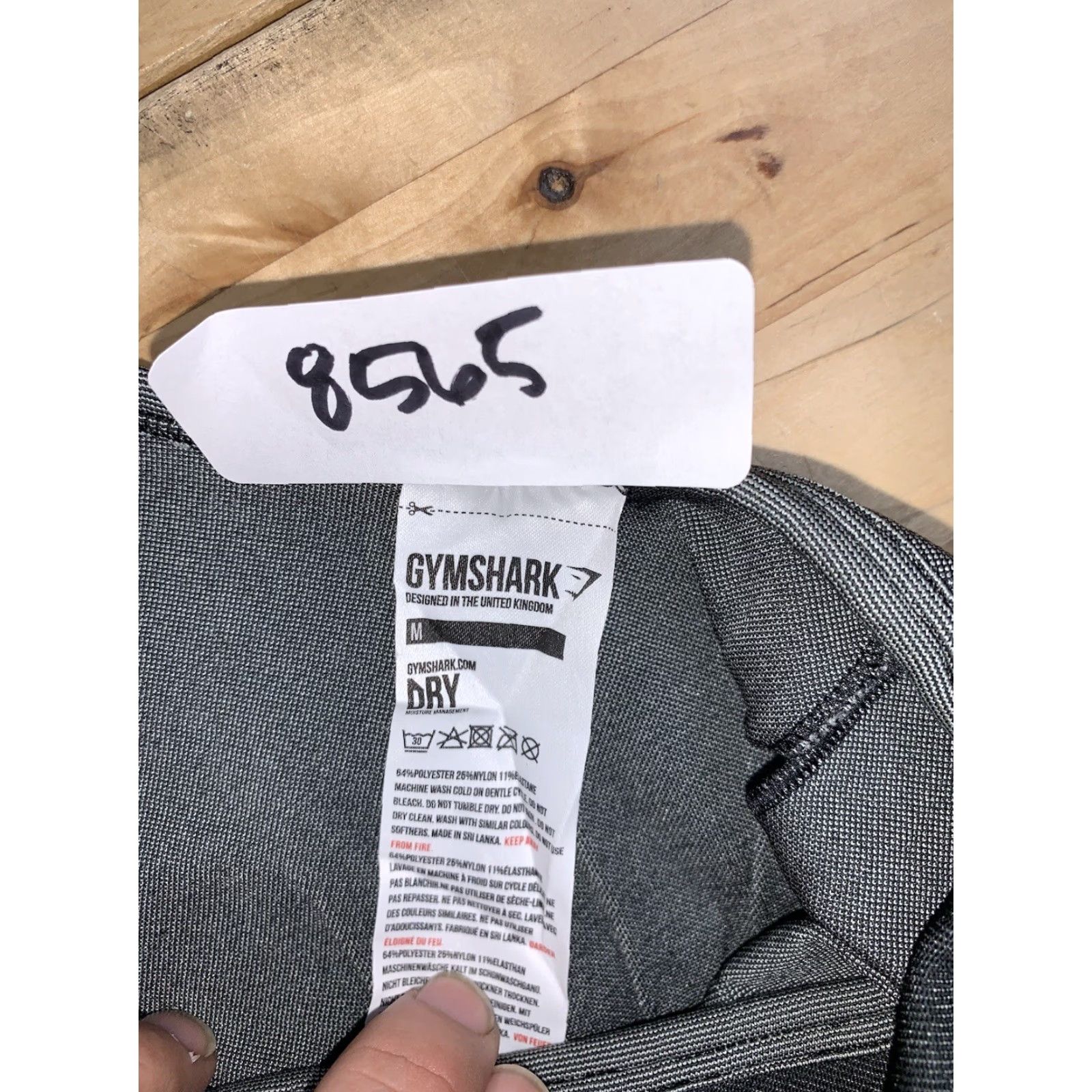 Gymshark Gymshark Bra Womens M Black Activewear Sports Gym Training Size ONE SIZE - 3 Thumbnail