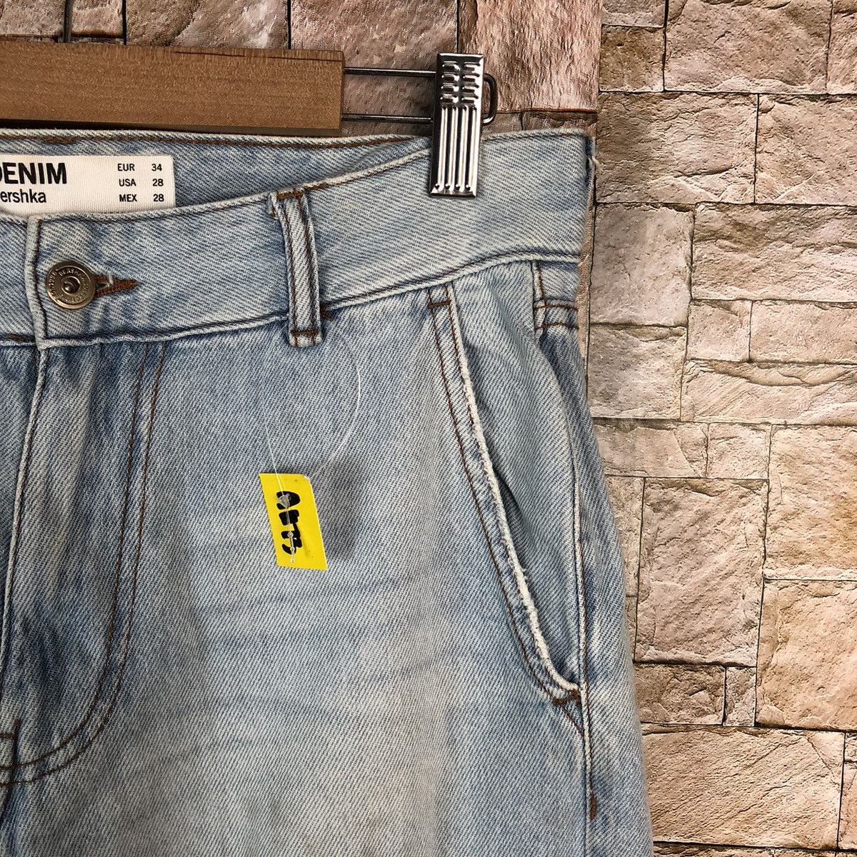 Faded Glory Bershka Blue Cargo Multipocket Joggers Pants #A1173 Size US 28 / EU 44 - 9 Thumbnail