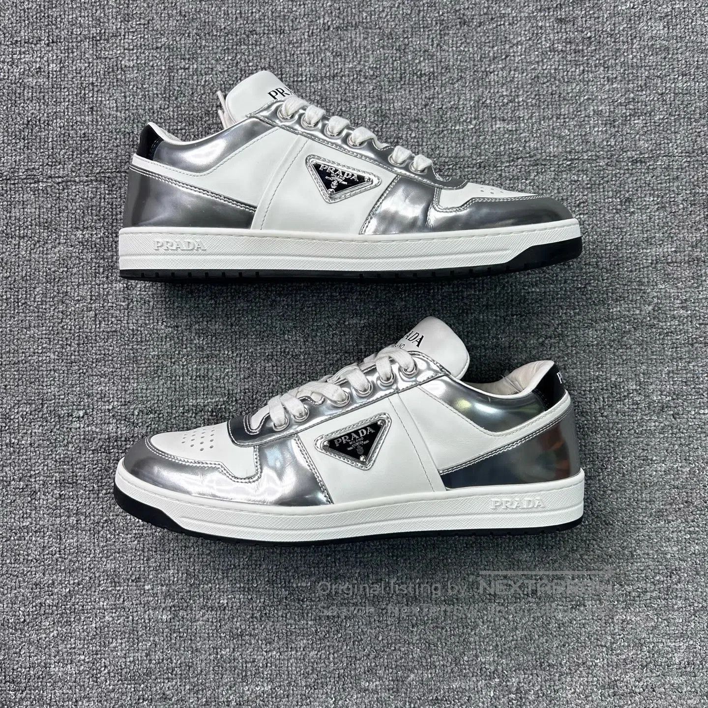 Prada Prada Triangle Logo Casual Sneakers| Size US 8.5 / EU 41-42 - 2 Thumbnail