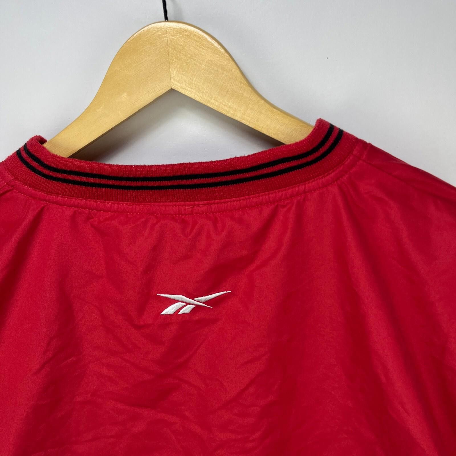 Reebok Vintage 90s Reebok Wisconsin Badgers Windbreaker Jacket XL Size ONE SIZE - 9 Thumbnail