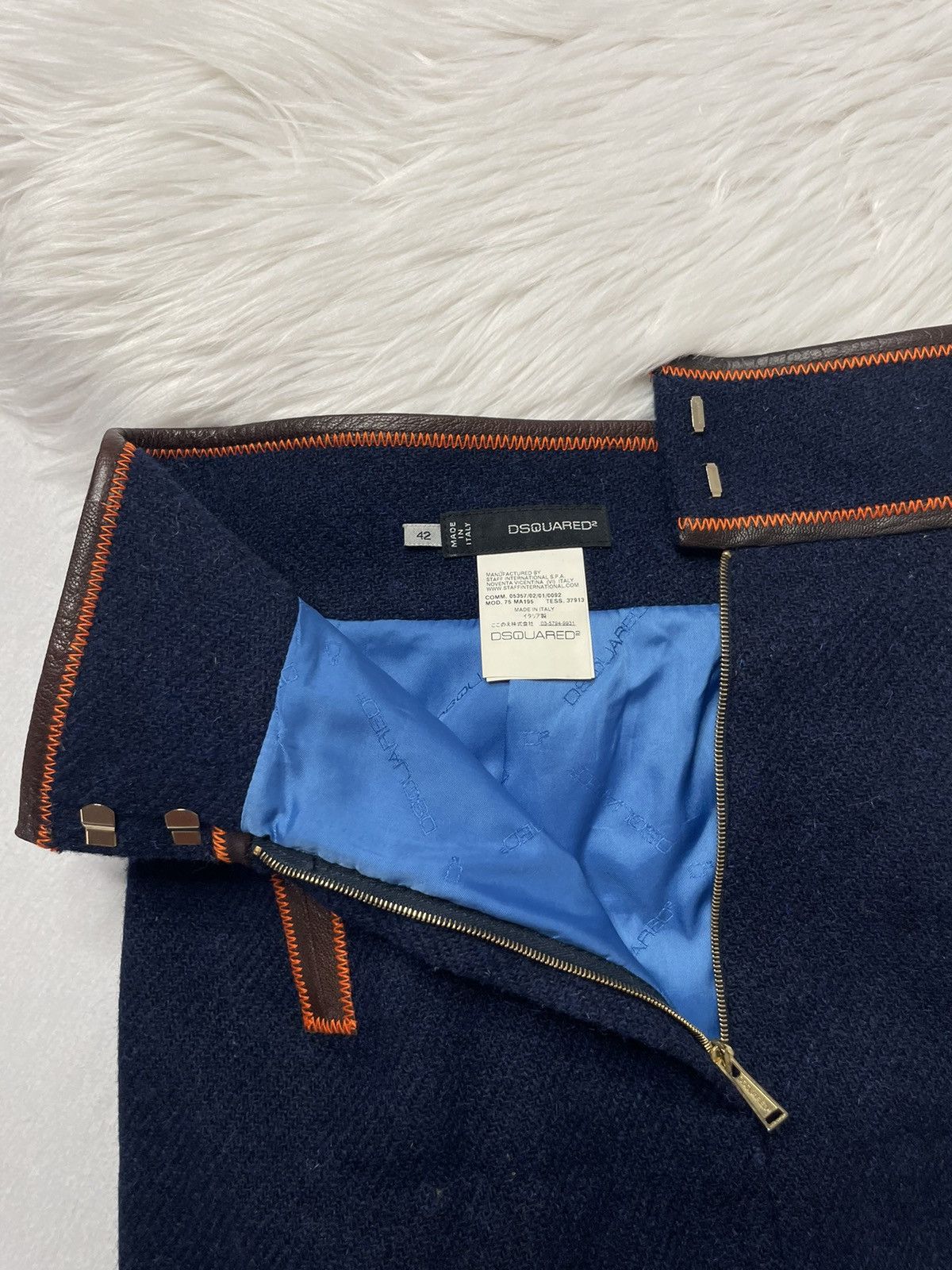 Dsquared2 Wool mid-length skirt Dsquared2 Size 28" / US 6 / IT 42 - 4 Thumbnail