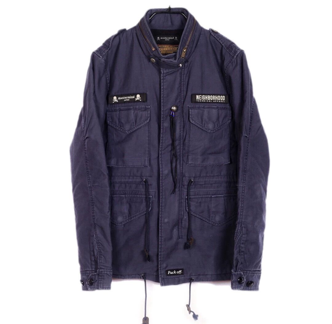 Mastermind Japan mmj x nbhd m65 jacket washed blue/black M Size US M / EU 48-50 / 2 - 1 Thumbnail
