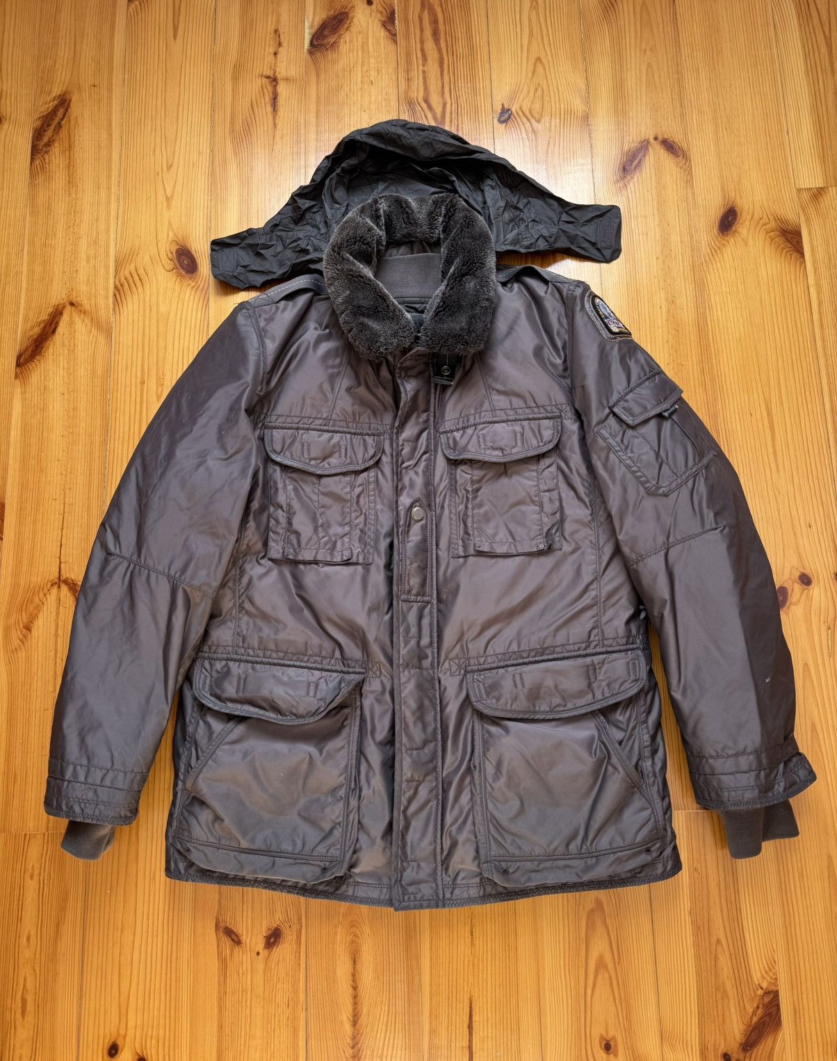 Parajumpers Parajumpers Jacket Nylon Fur Collar Removable Liner Men’s Size US XXL / EU 58 / 5 - 1 Thumbnail
