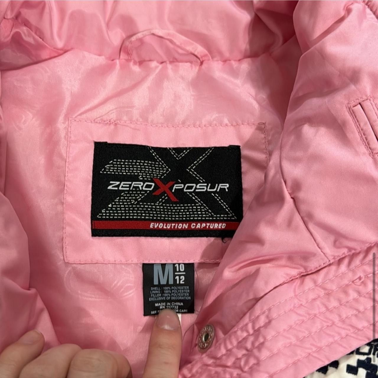 Vintage × ZeroXposur Y2K Pink Puffer Vest Size XS / US 0-2 / IT 36-38 - 3 Thumbnail