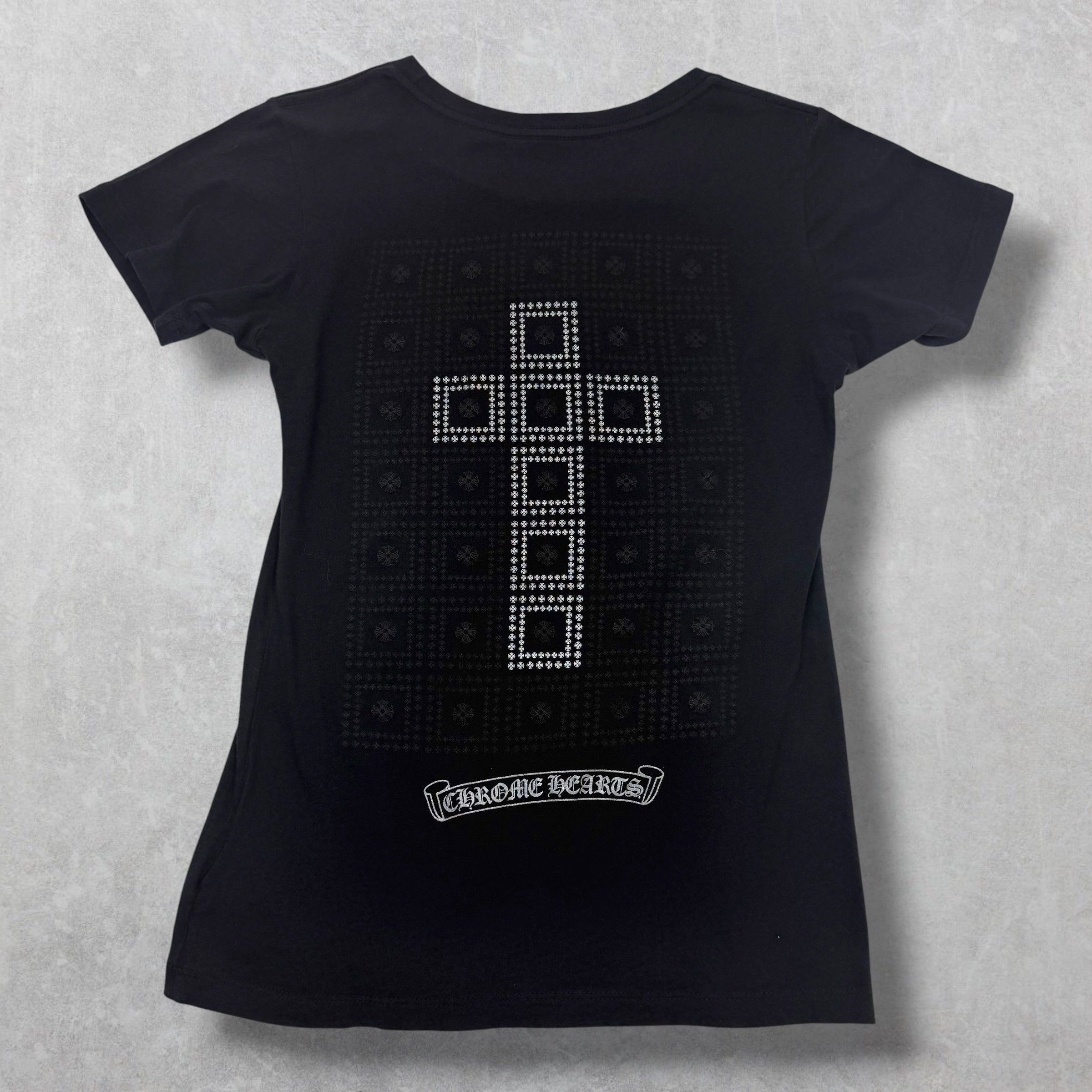 Chrome Hearts Chrome Hearts Cross Mosaic Tee S Size S / US 4 / IT 40 - 1 Thumbnail