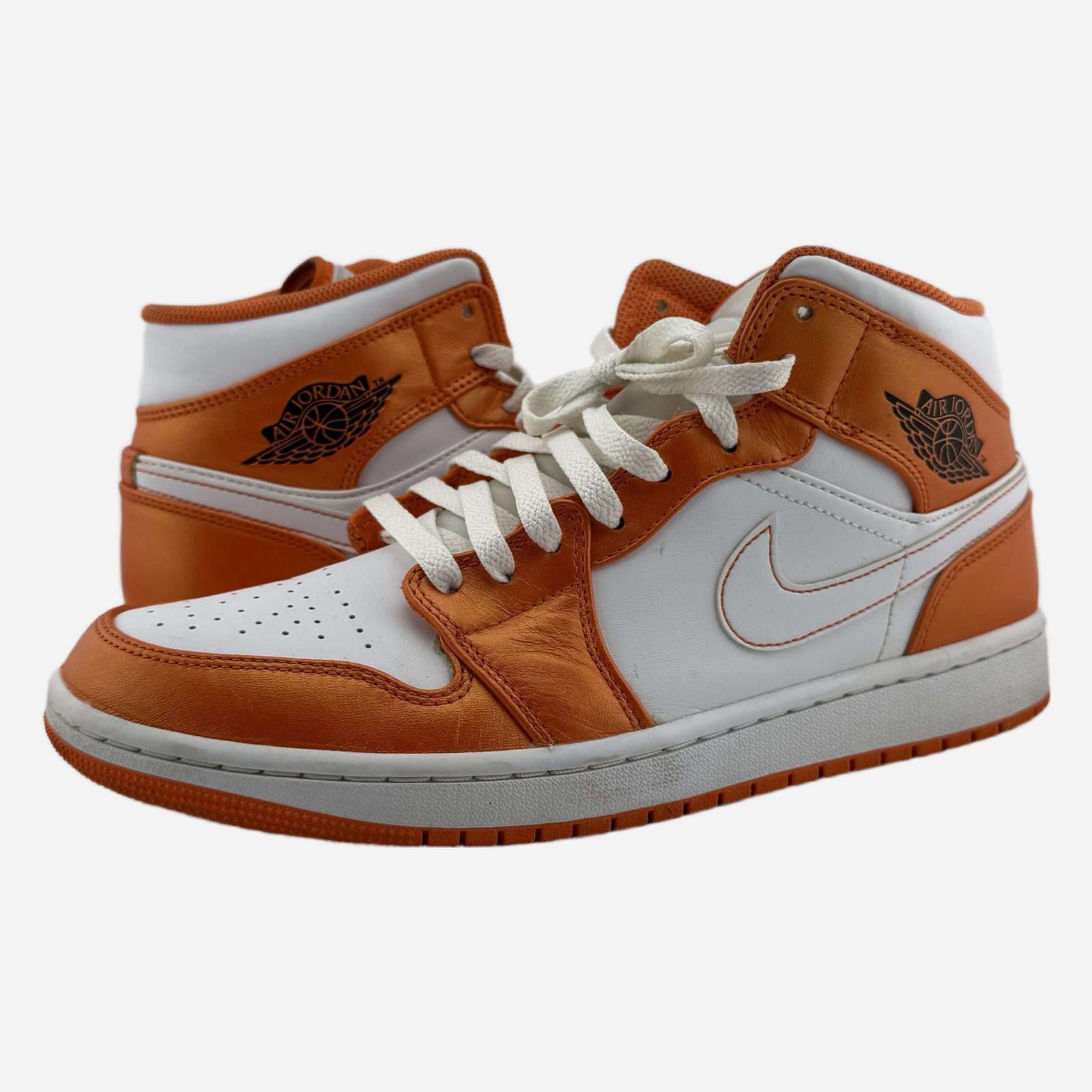 Jordan Brand Jordan 1 Mid Metallic Orange OG Box 9.5 Used Size US 9.5 / EU 42-43 - 1 Thumbnail