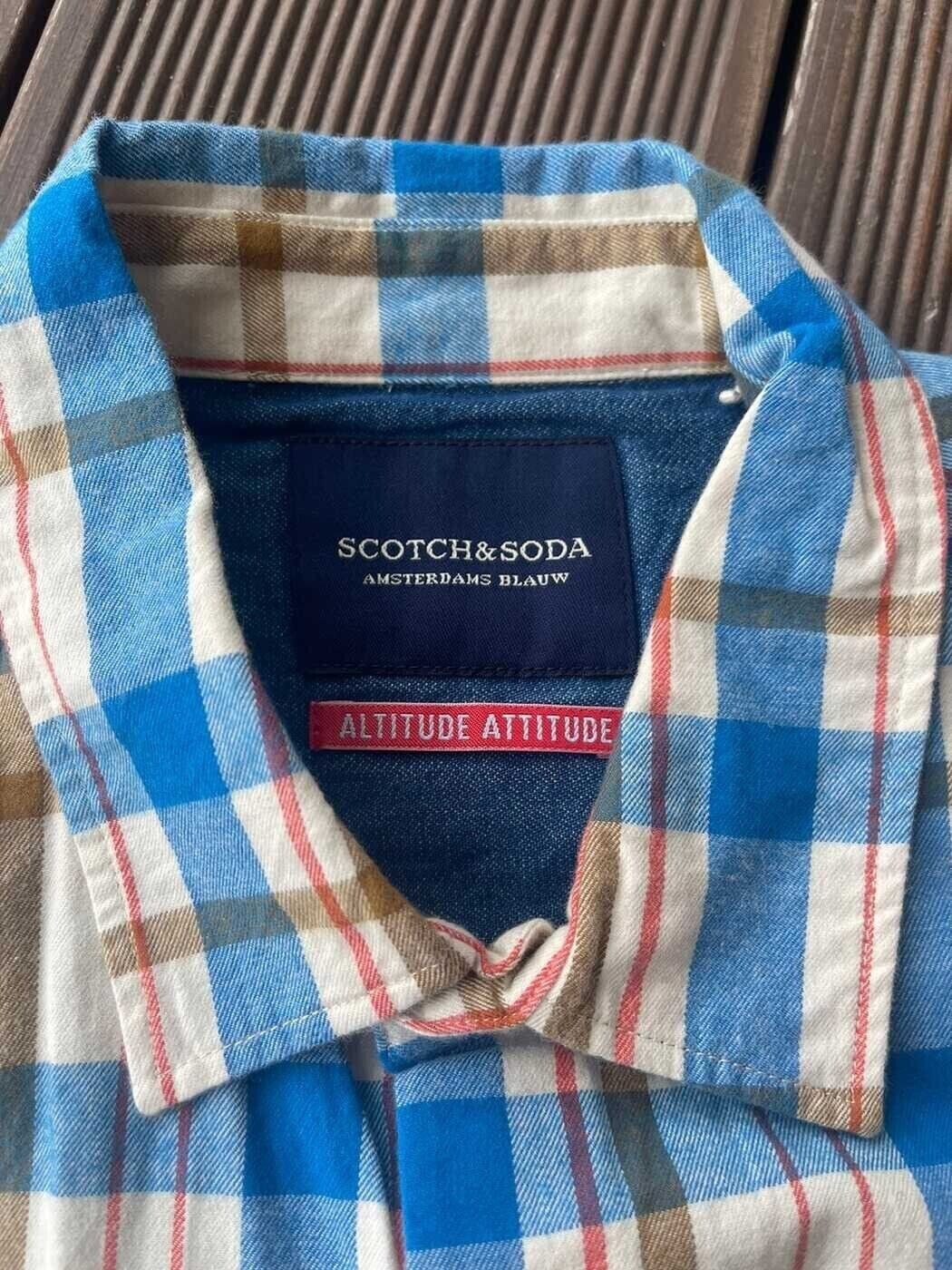 Scotch & Soda Scotch&Soda button up shirt checkered L Size US L / EU 52-54 / 3 - 4 Thumbnail