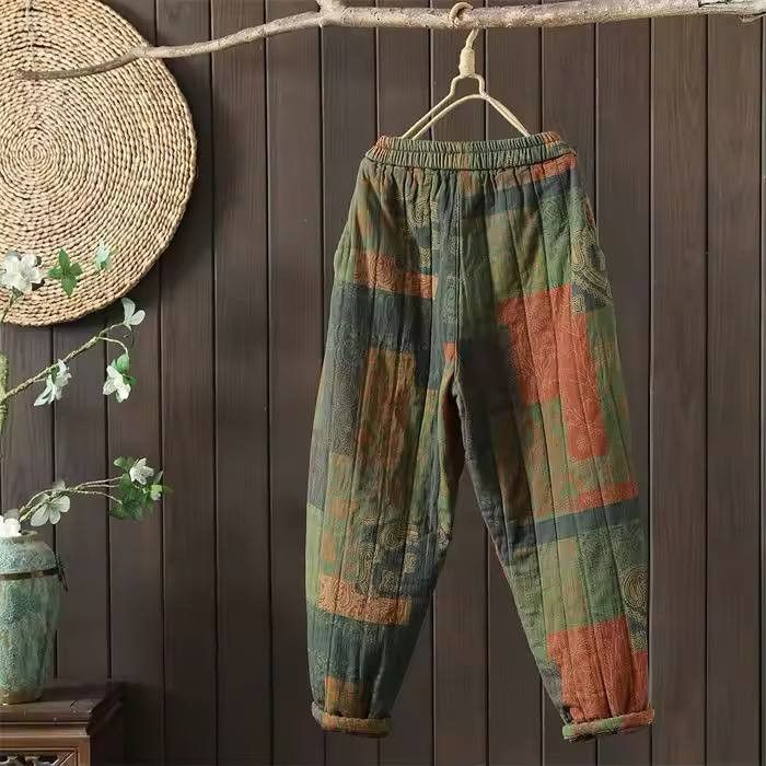 Japanese Brand × Vintage Quilted insulated pants Size US 35 - 2 Thumbnail