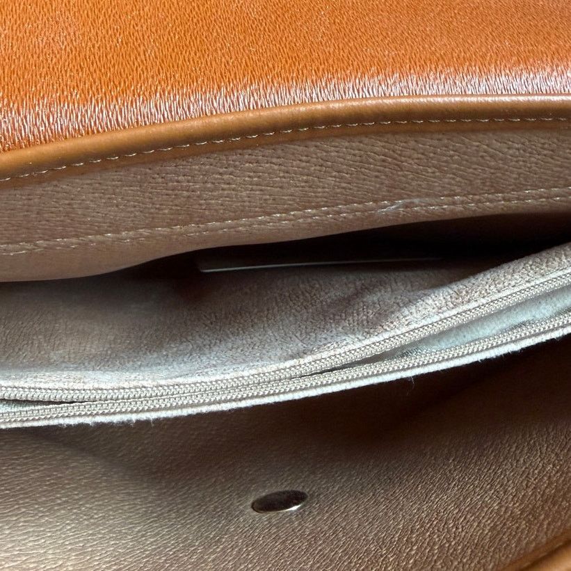 Courreges Courrèges Brown Leather Messenger Bag With Certification Size ONE SIZE - 8 Thumbnail