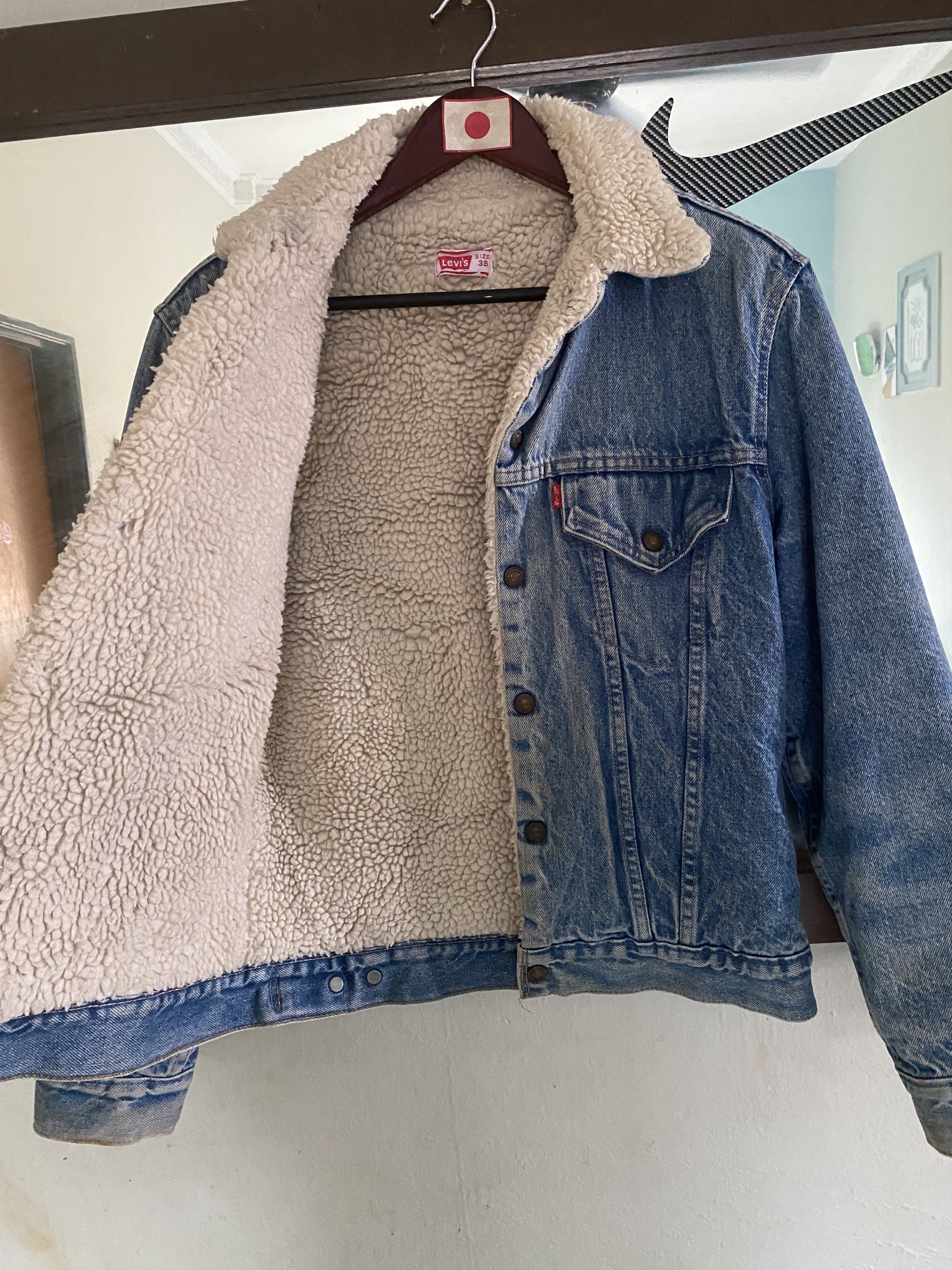 Levi's × Levi's Vintage Clothing Vitage 80s Levis Trucker Blue Denim Jacket 38 Size Size US M / EU 48-50 / 2 - 3 Thumbnail
