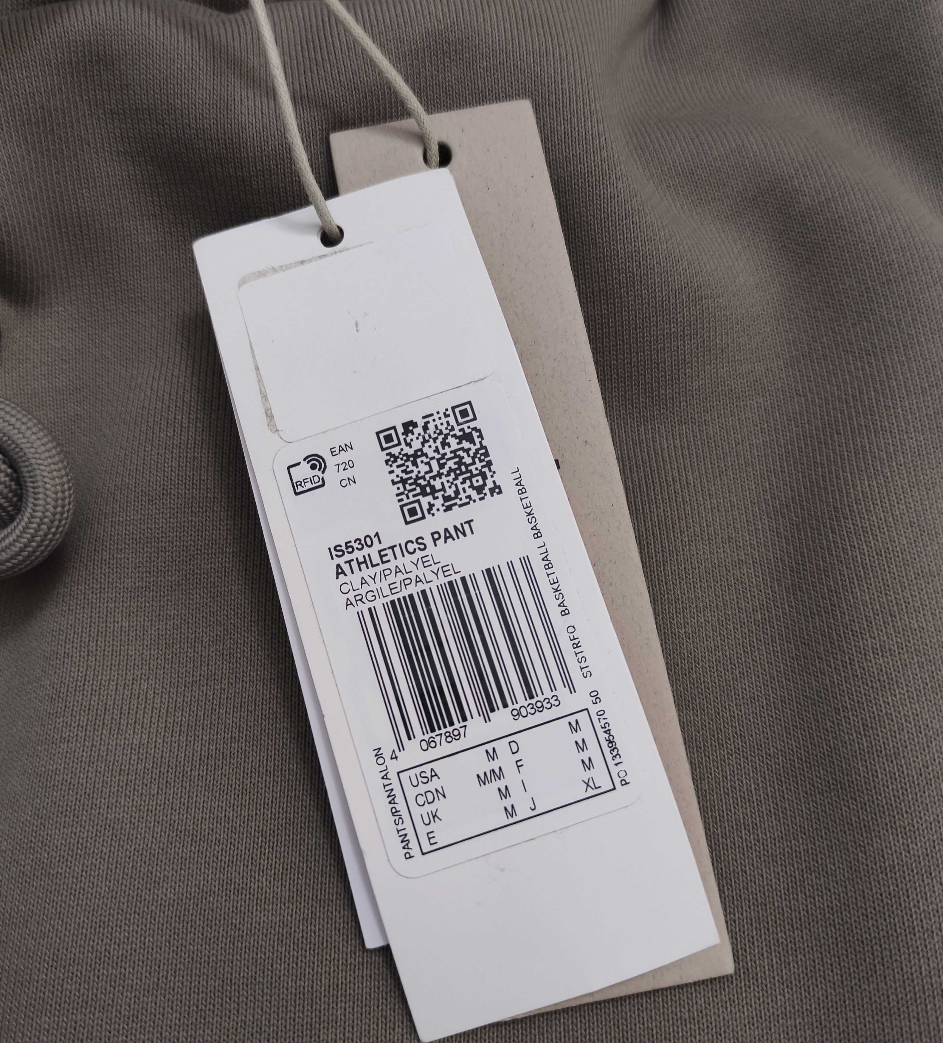 Adidas × Fear of God ADIDAS FEAR OF GOD ATHLETICS RELAXED SWEATPANTS IS5301 M Size US 32 / EU 48 - 5 Thumbnail