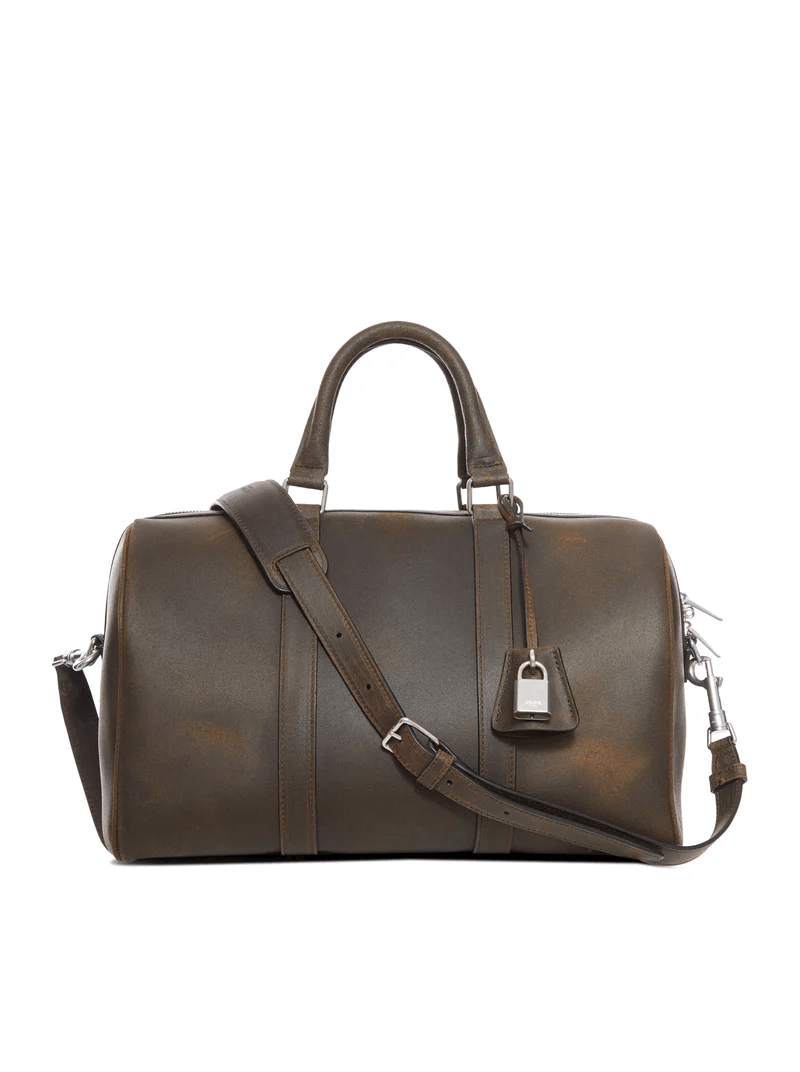 Celine CELINE Brown Leather Travel Bag New & Authentic Size ONE SIZE - 1 Thumbnail