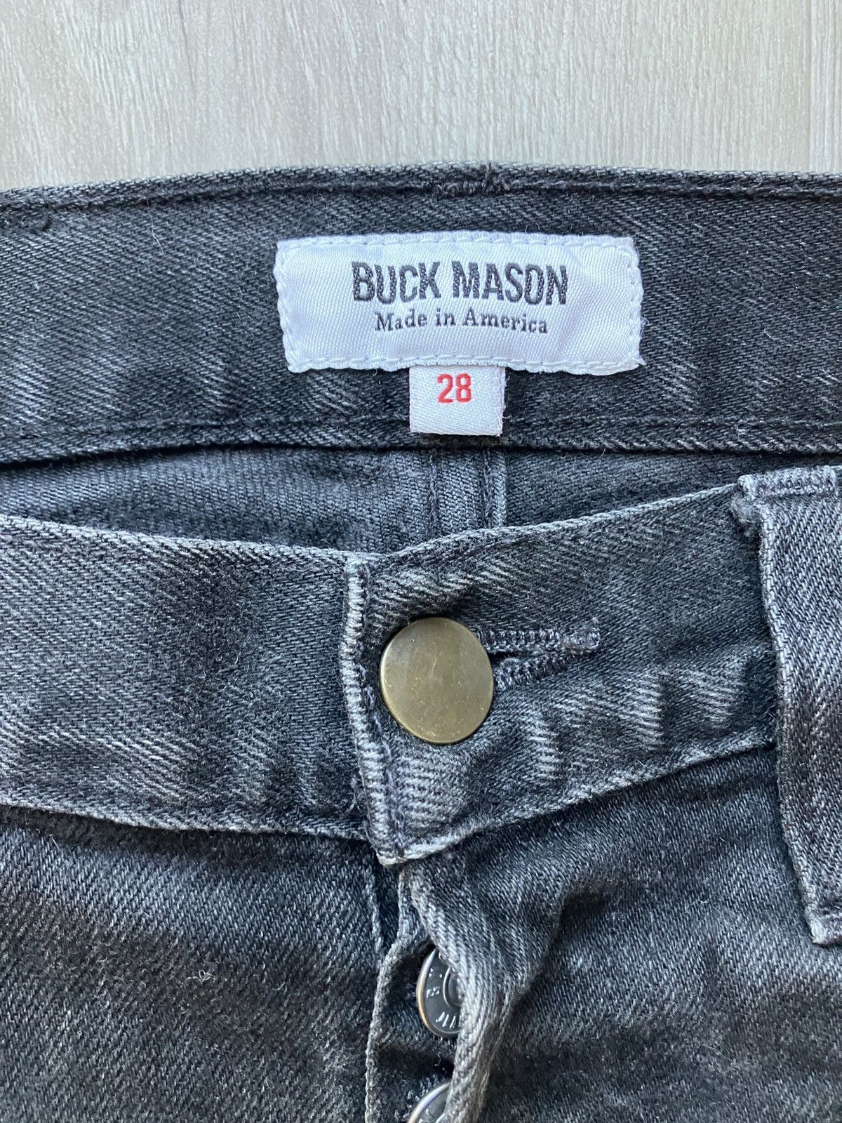 Buck Mason Buck Mason Maverick Slim Jean Black Size US 28 / EU 44 - 3 Thumbnail
