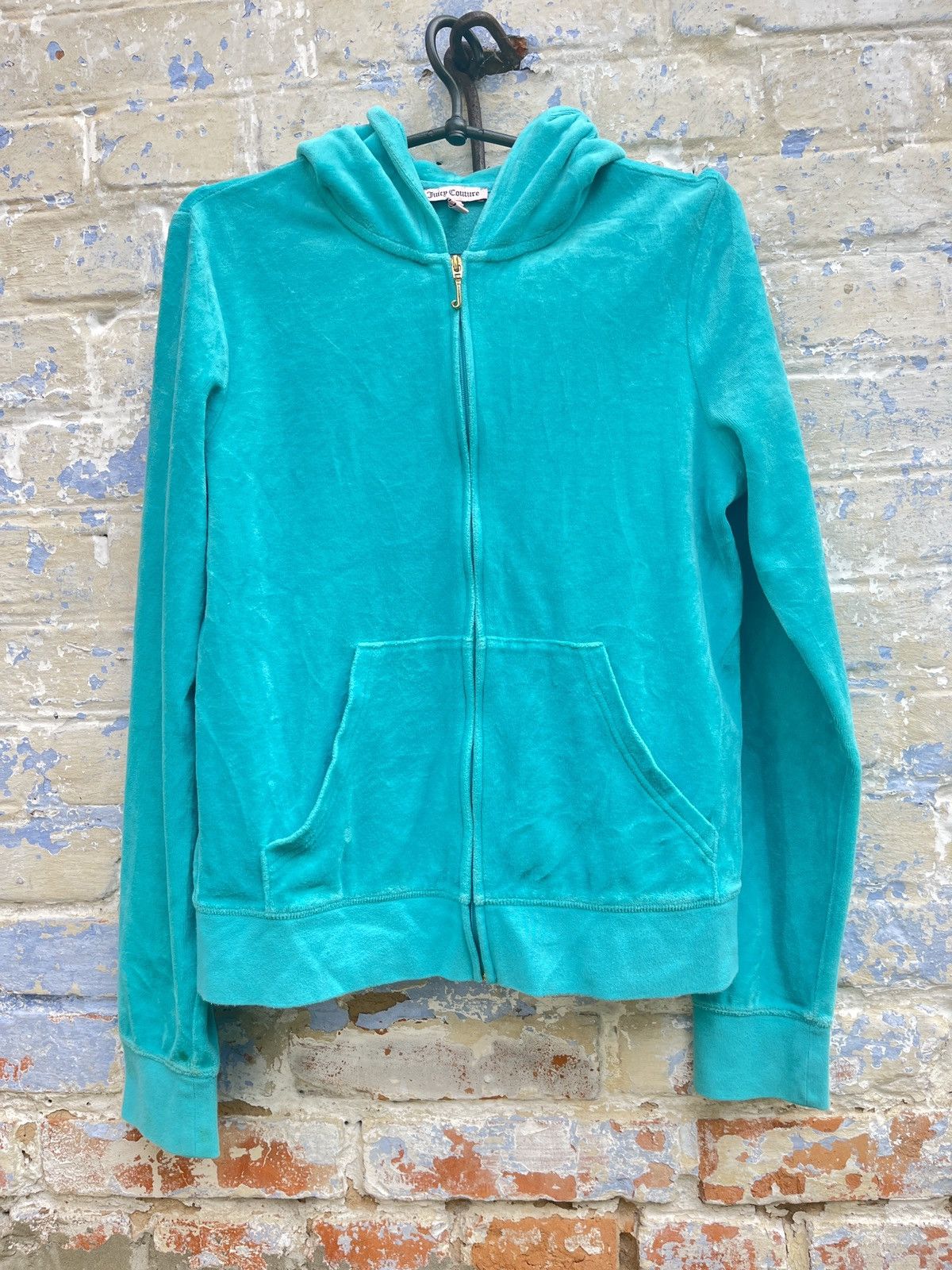 Juicy Couture Vintage Juice Couture Velour Woman Zip Hoodie Size L / US 10 / IT 46 - 2 Thumbnail