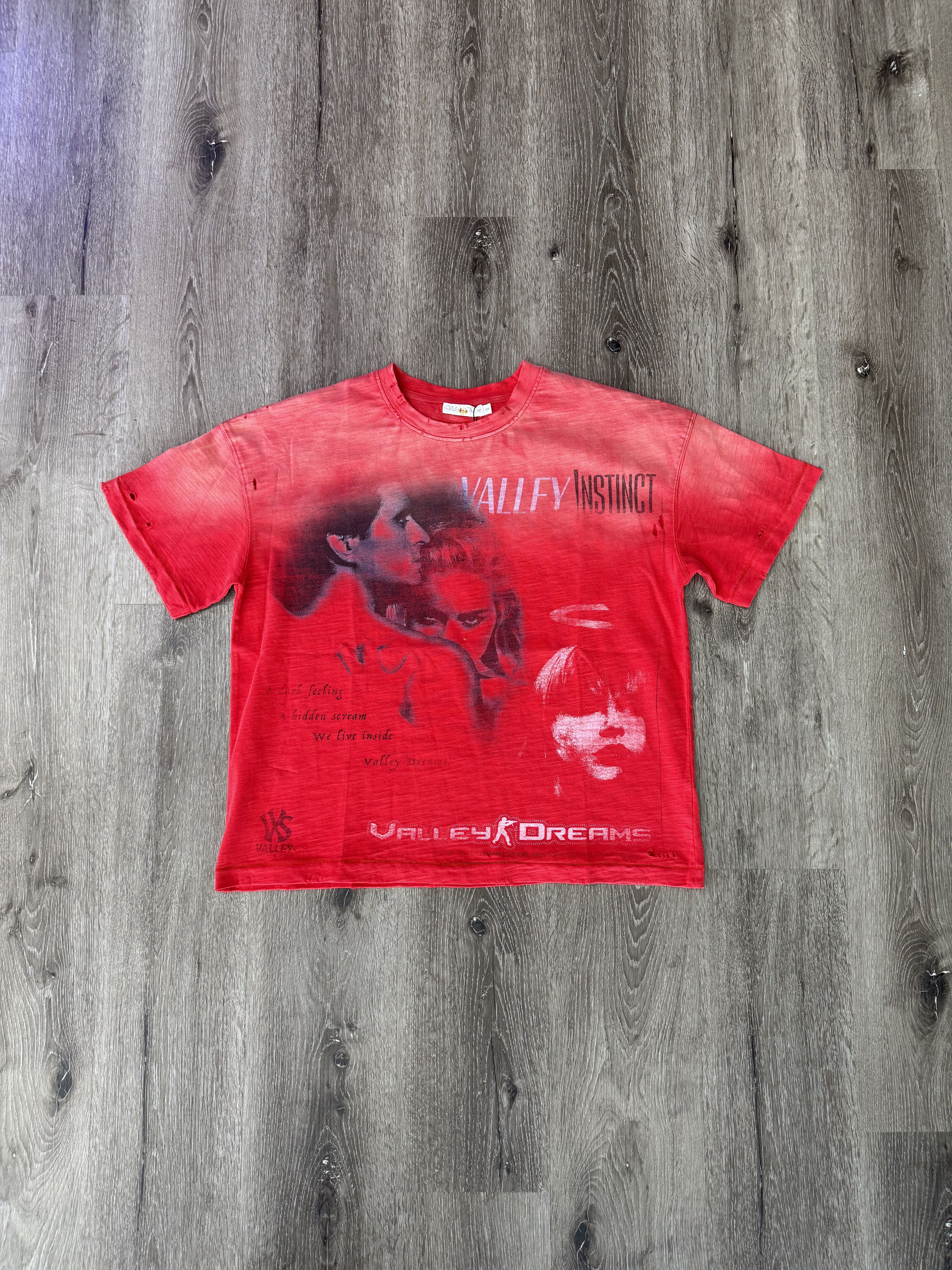 Vale Vale Forever "Instinct" Tee[Red] Size US S / EU 44-46 / 1 - 1 Thumbnail