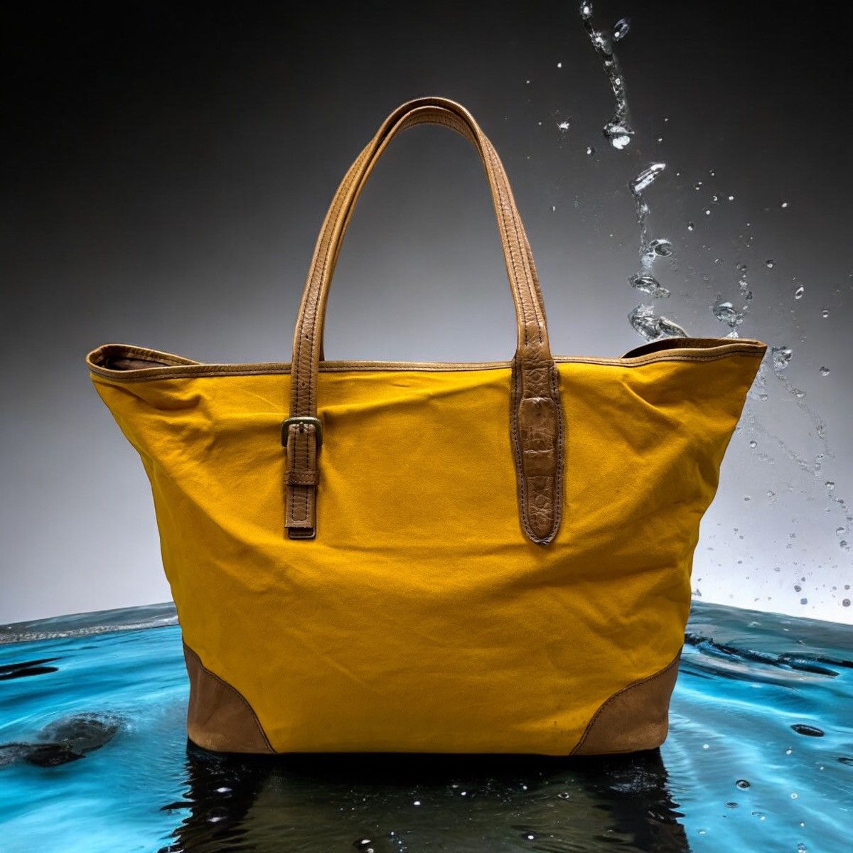 Maison MIHARA YASUHIRO MIHARAYASUHIRO FABRIC AND LEATHER TOTE BAG Size ONE SIZE - 2 Thumbnail