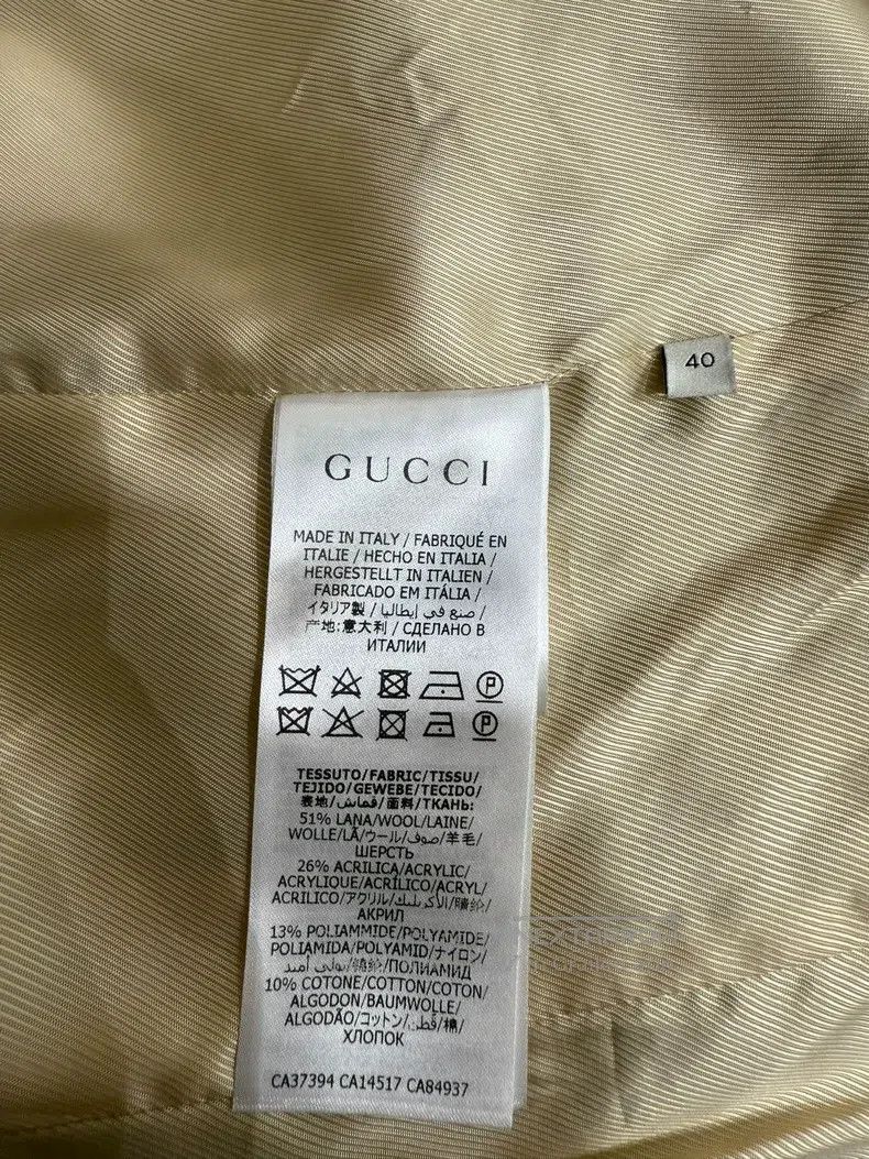 Gucci Gucci Classic double G tweed jacket Size S / US 4 / IT 40 - 4 Thumbnail