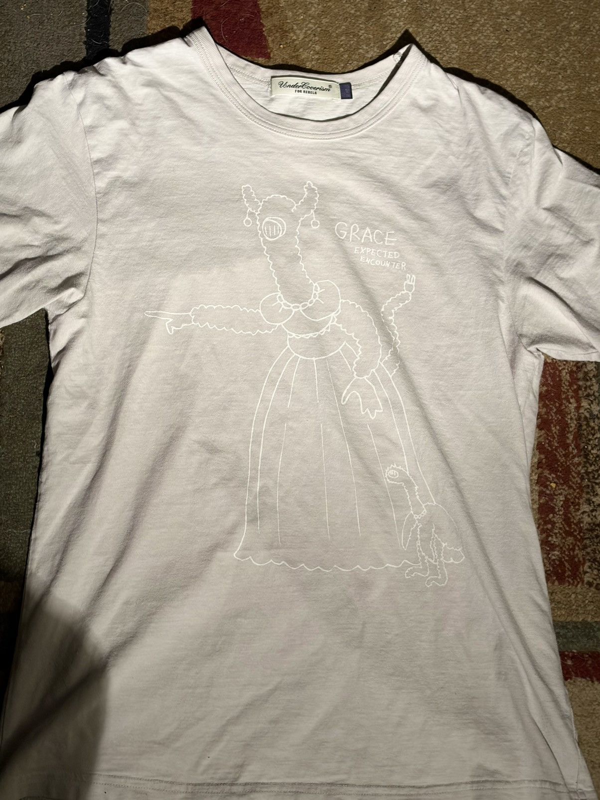 Undercover Undercover 2007 SS PURPLE Angel T-Shirt | Grailed