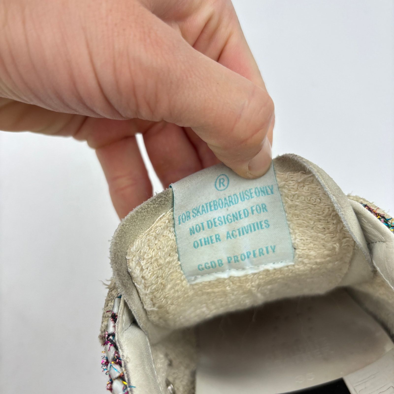 Golden Goose Golden Goose Superstar Metallic Tweed Shoes Women's 35 US 5 Size US 5 / IT 35 - 12 Thumbnail