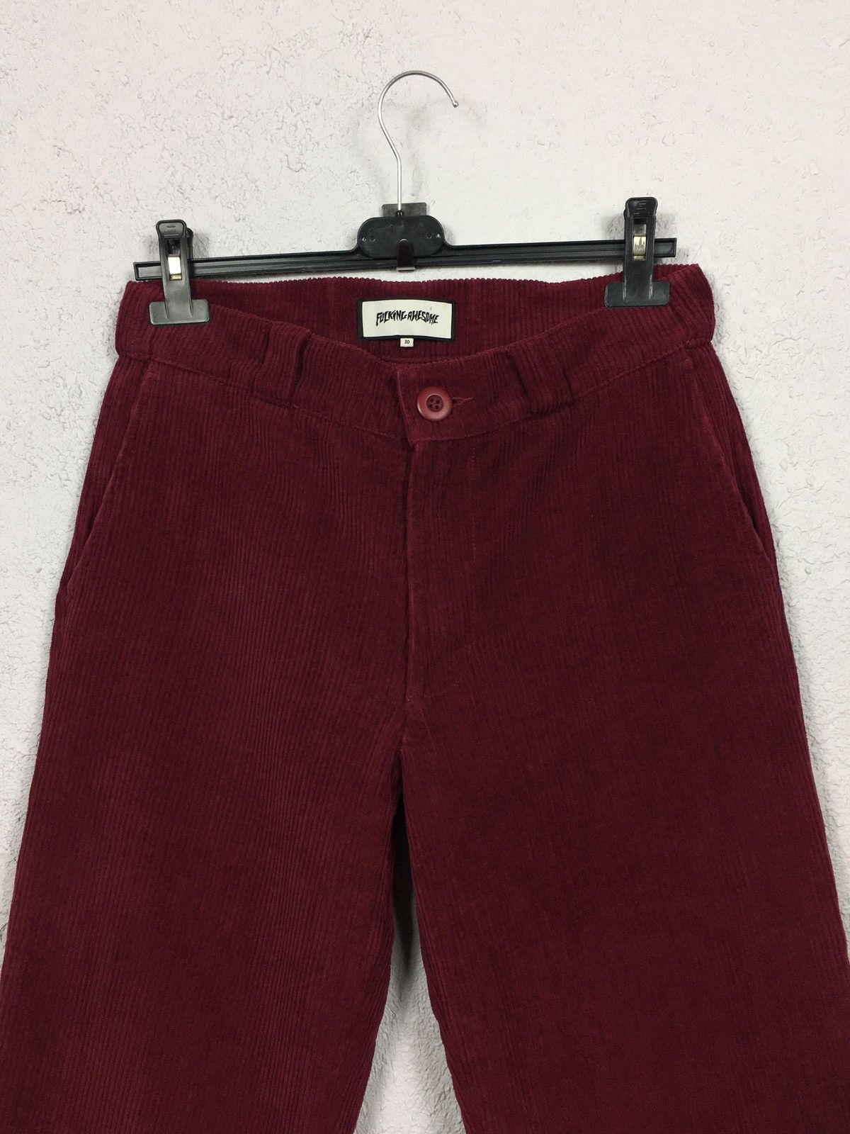 Fucking Awesome × Hockey Skateboards trousers FUCKING AWESOME fa Corduroy Pants y2k vintage skate Size US 30 / EU 46 - 5 Thumbnail