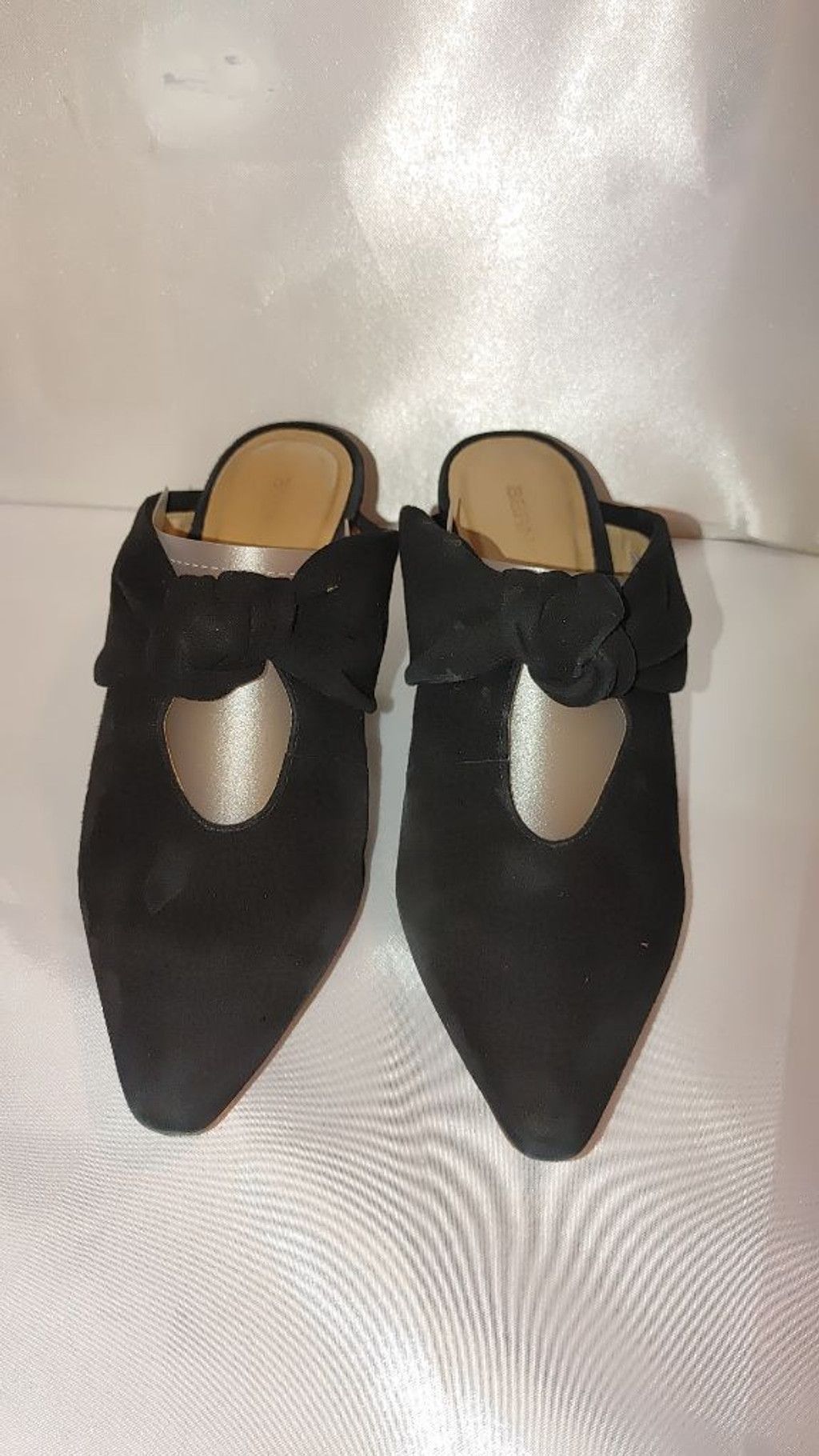 Bernhard Willhelm Bernardo Finley Suede Knot Wooden Heel Mule Size 7.5M Size US 7.5 / IT 37.5 - 5 Thumbnail
