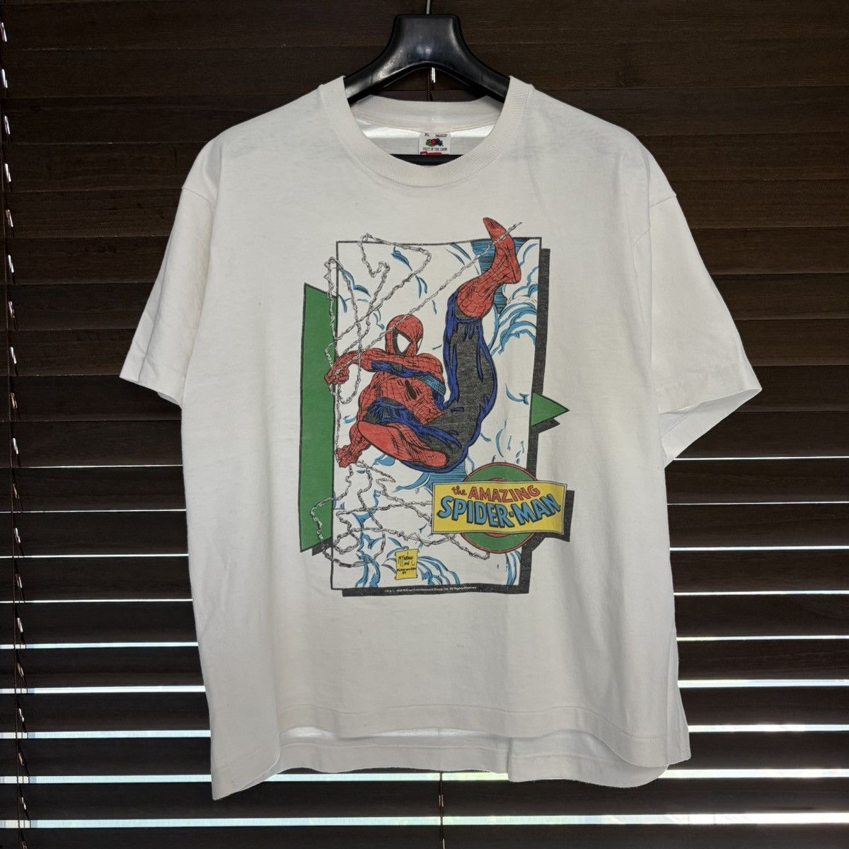 Vintage ‼️Sold Out‼️90s Spider-Man Marvel Comics Graphic T-Shirt Size US XL / EU 56 / 4 - 1 Thumbnail