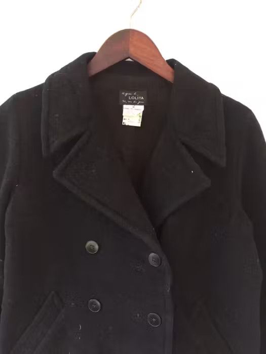 agnes b. Agnes B Black Women Long Jacket Size M / US 6-8 / IT 42-44 - 2 Thumbnail