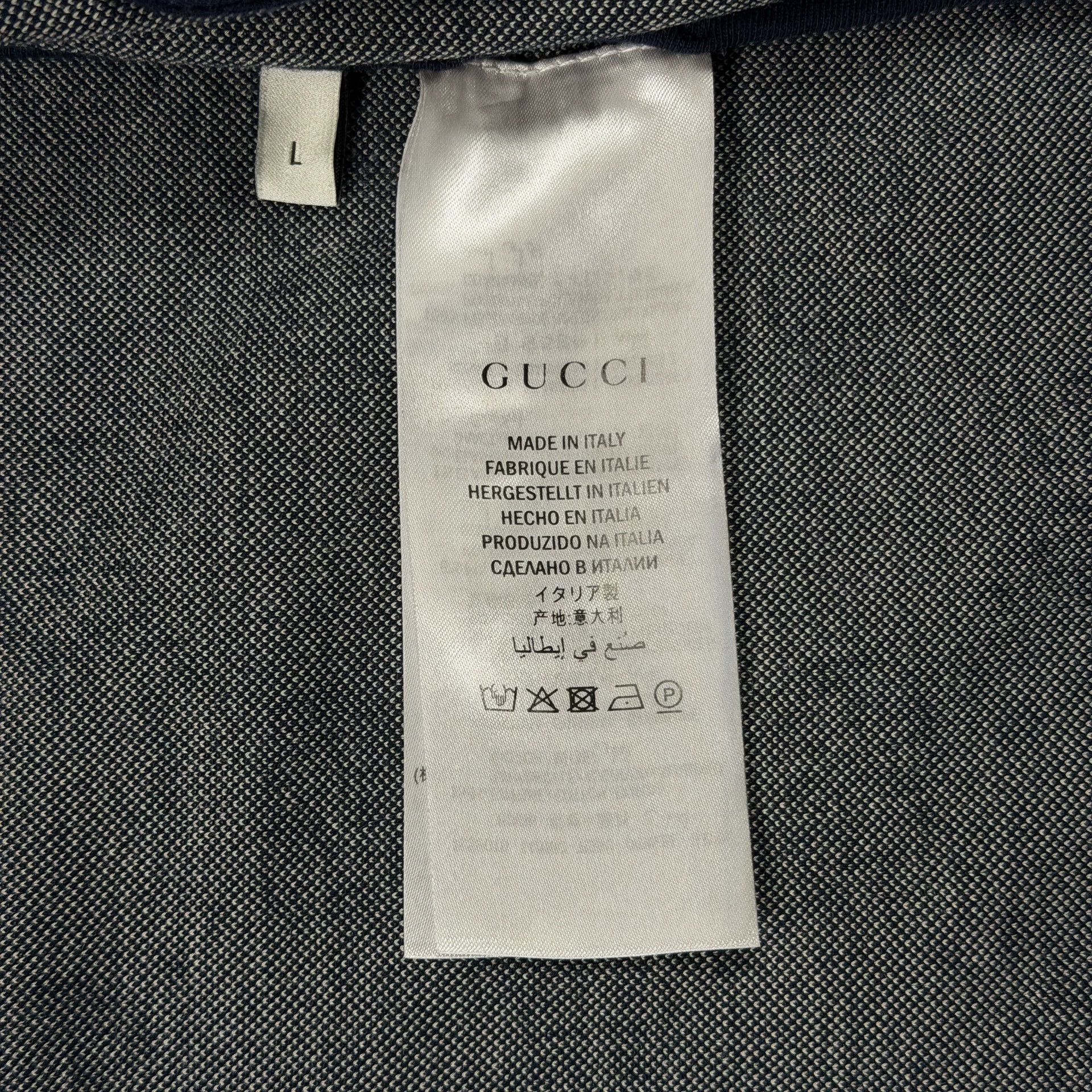 Gucci Gucci Blue Double G Print School Uniform Jacket Size L / US 10 / IT 46 - 6 Thumbnail
