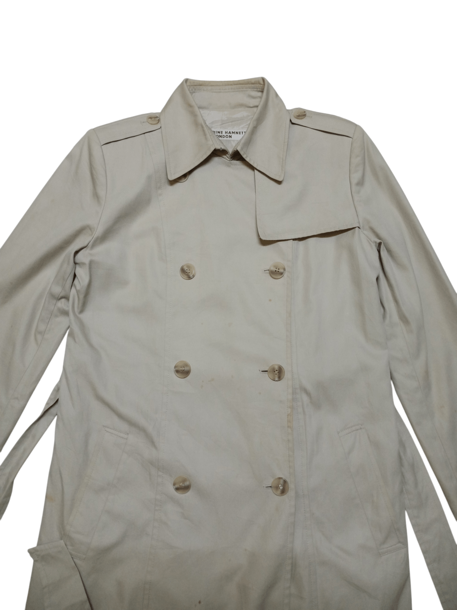 Katharine Hamnett London Katharine Hamnett London Double Breasted Trench Coat Size US S / EU 44-46 / 1 - 6 Thumbnail