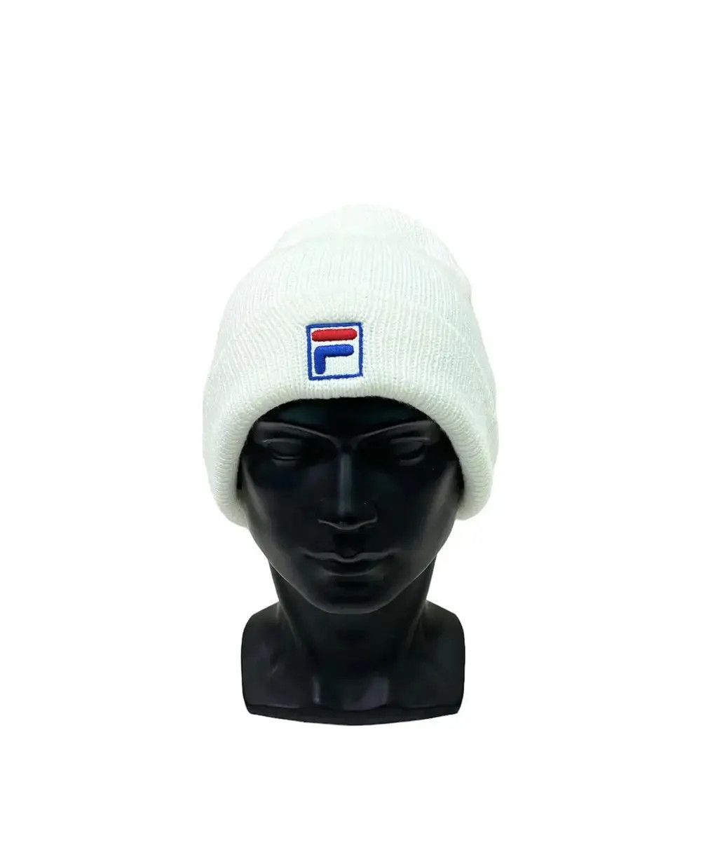 Fila Vintage Fila Small Logo Beanie Hat Size ONE SIZE - 1 Thumbnail