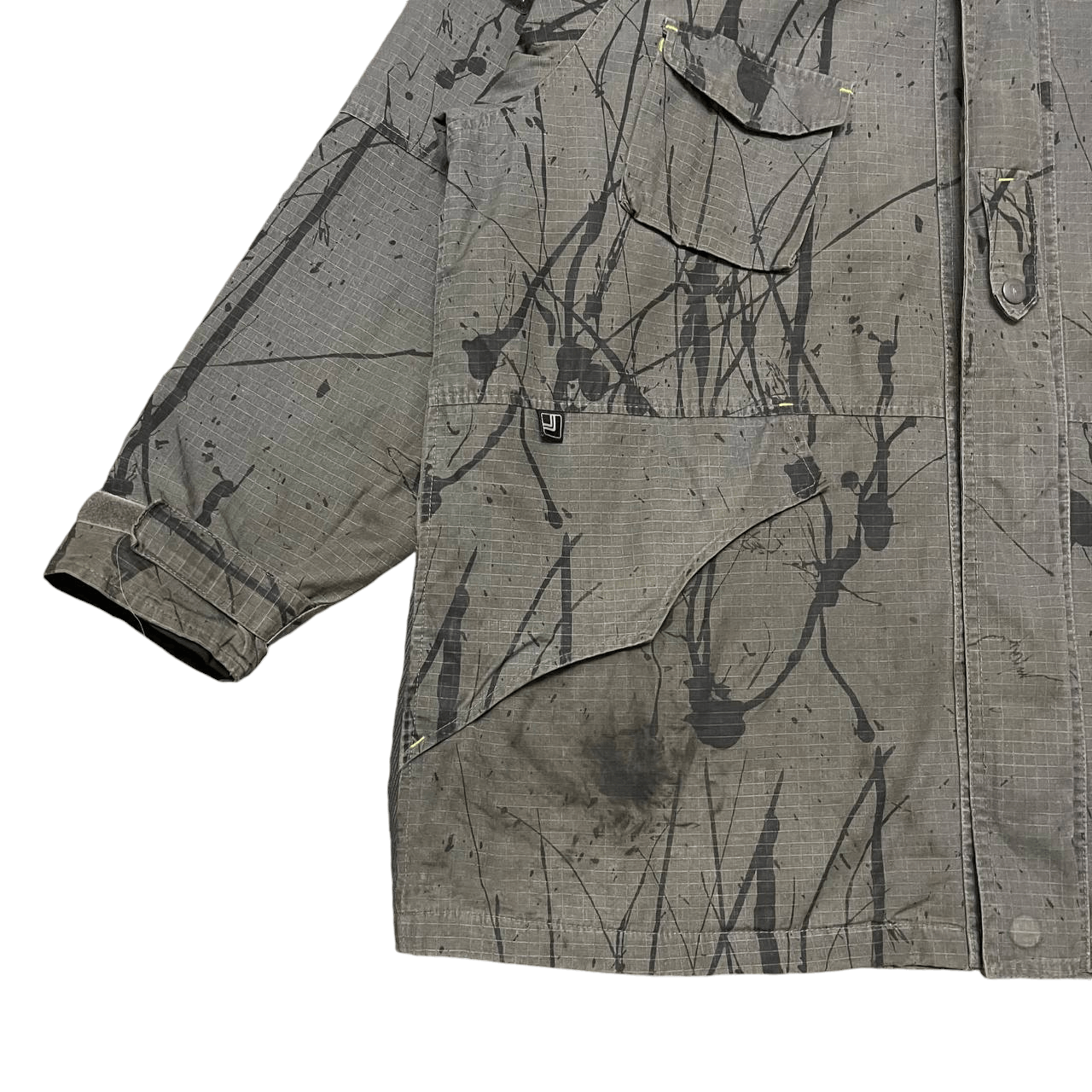Ringspun Vintage Ringspun Painted Style Hooded Jacket Size US L / EU 52-54 / 3 - 3 Thumbnail