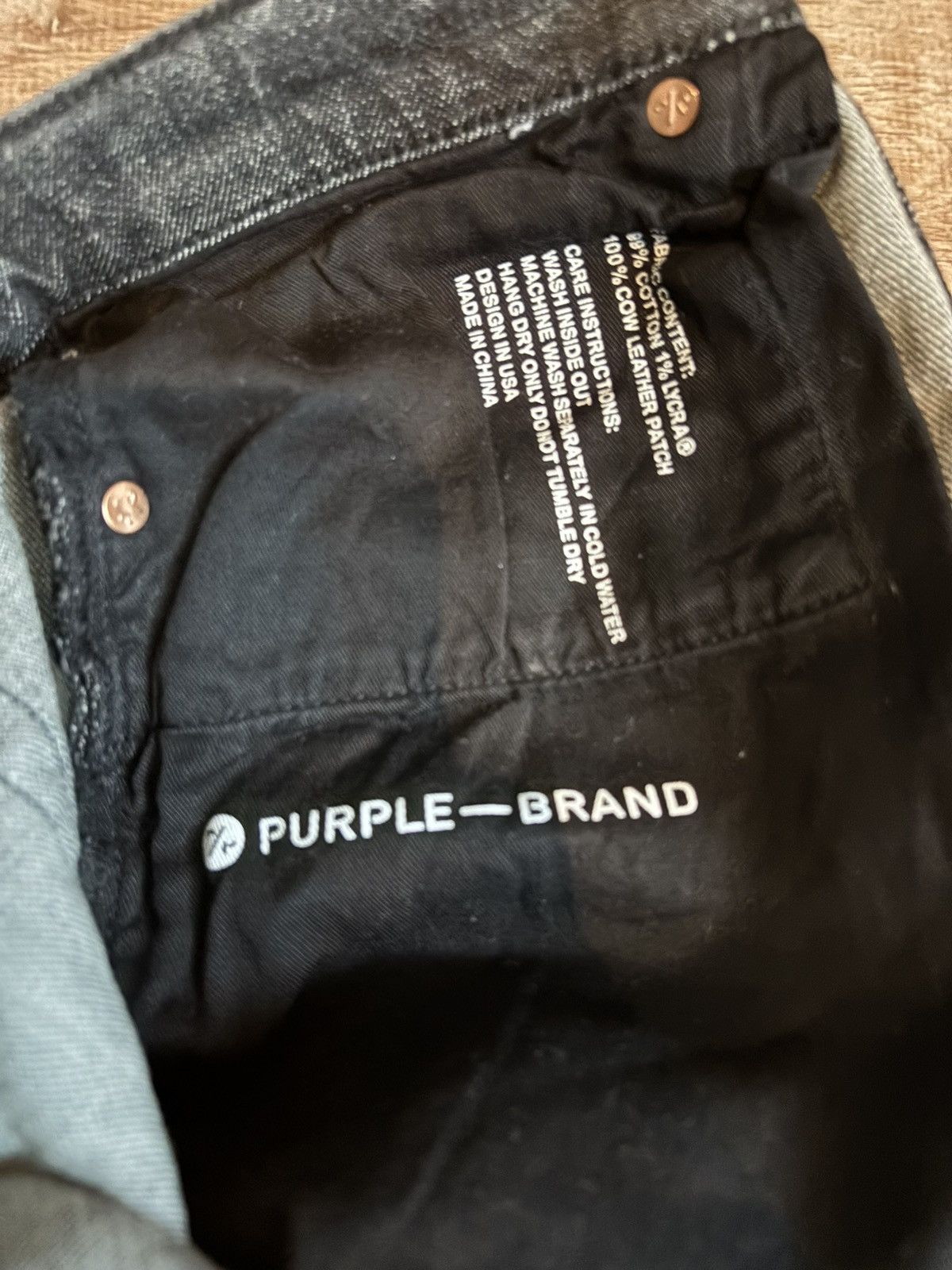 Purple Brand Purple Jeans Style NO. P001 Size US 31 - 6 Thumbnail