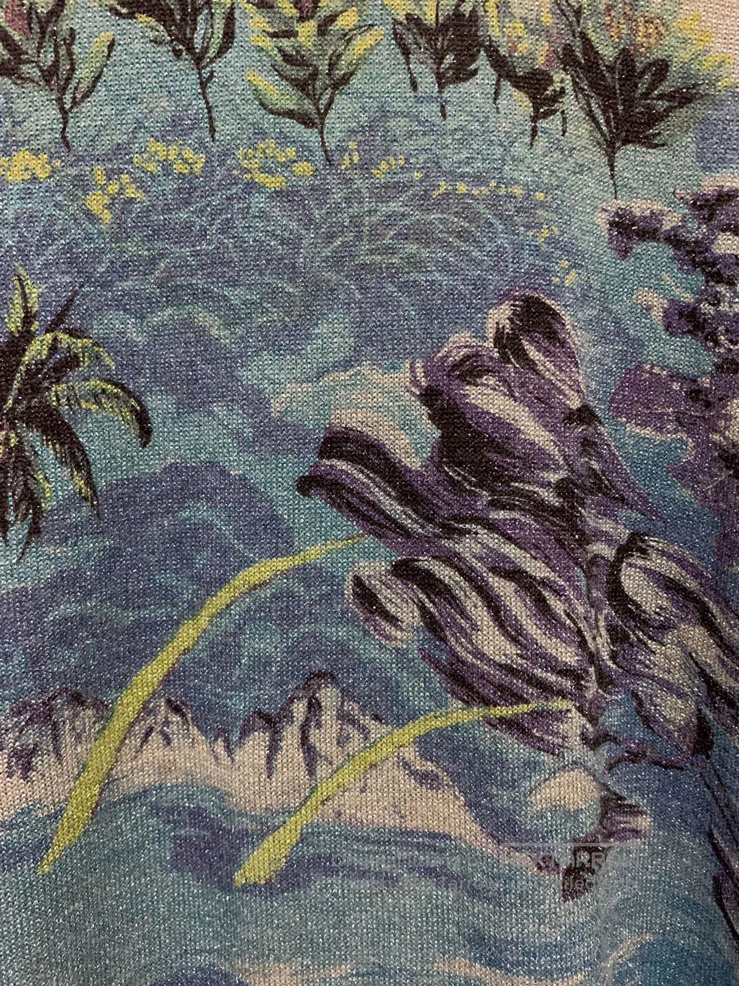 Saint Laurent Paris Saint Laurent Wave Pattern Cardigan. Size US M / EU 48-50 / 2 - 5 Thumbnail