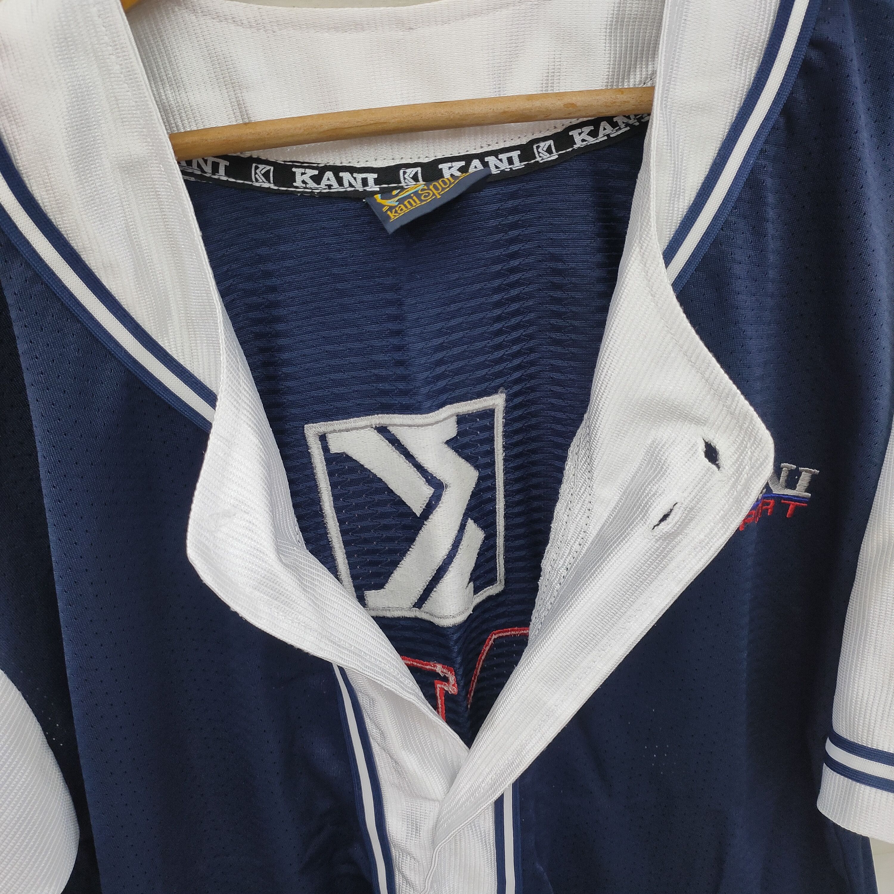 Karl Kani × Vintage 90s Kani Sport USA Jersey Medium Vintage Karl Kani Hip Hop Size US M / EU 48-50 / 2 - 6 Thumbnail