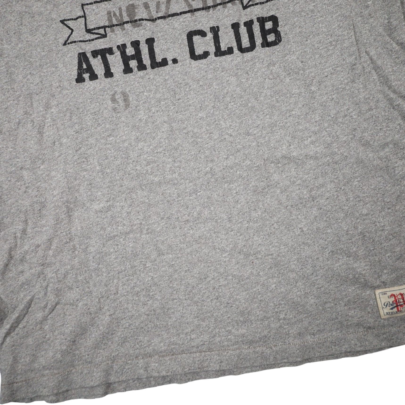 Polo Ralph Lauren Polo Ralph Lauren Mens T-Shirt Gray Large Athl Club Graphic Shirt Size US L / EU 52-54 / 3 - 3 Thumbnail