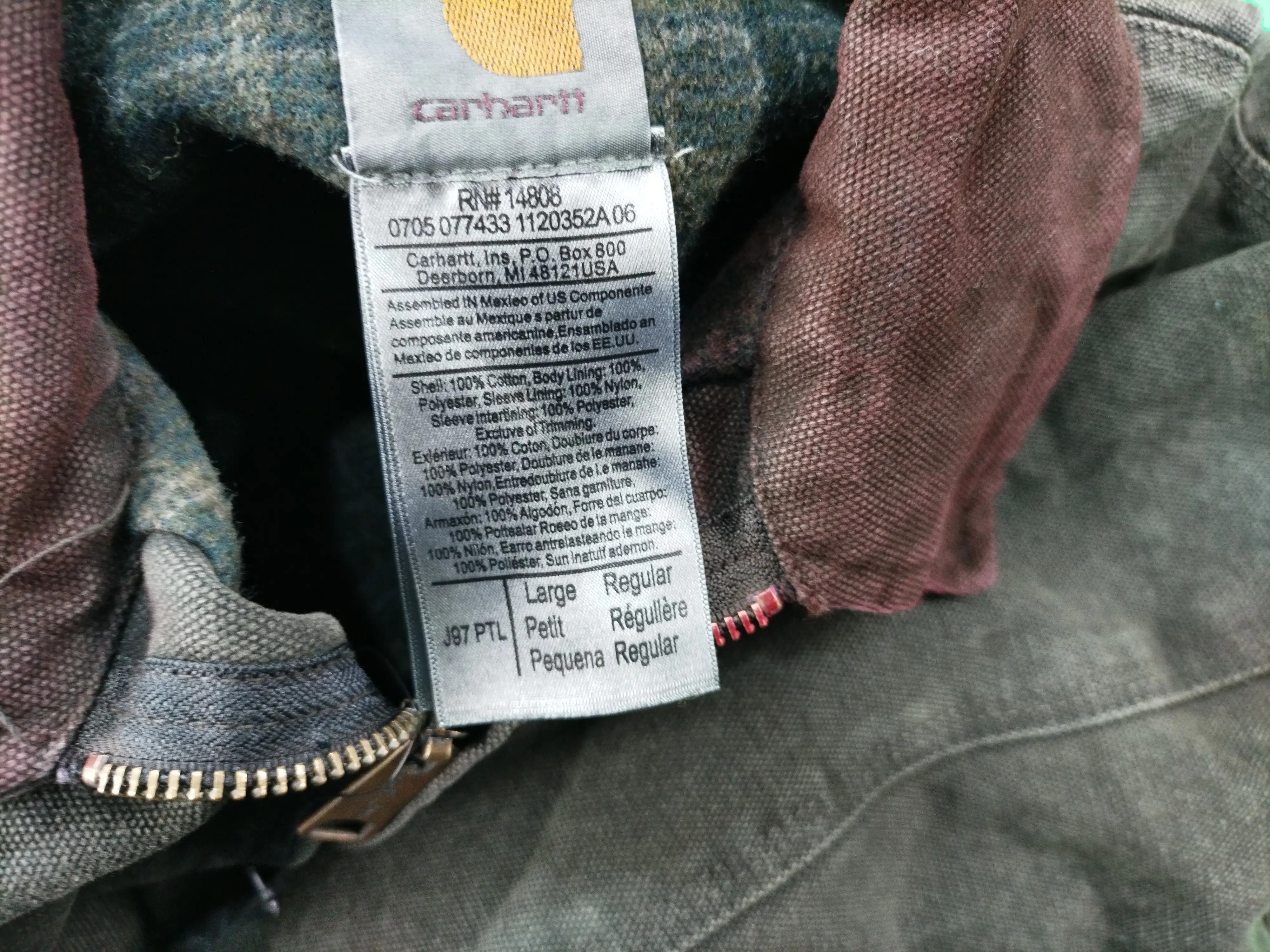 Carhartt Size L - NEW AUTHENTIC Carhartt "Detroit" Workwear Jacket Size US L / EU 52-54 / 3 - 3 Thumbnail