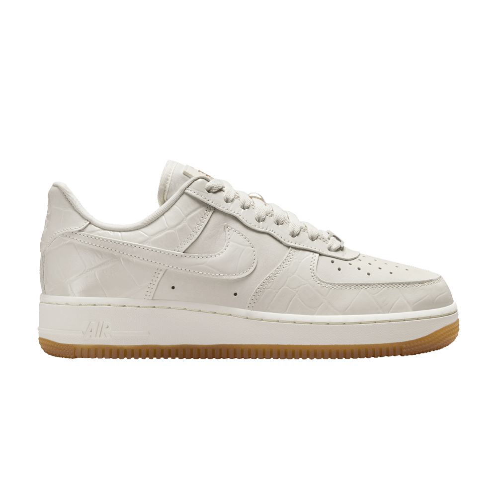 image of Nike Wmns Air Force 1 07 Lx Phantom Croc Shoes in Cream, Women's (Size 5.5)