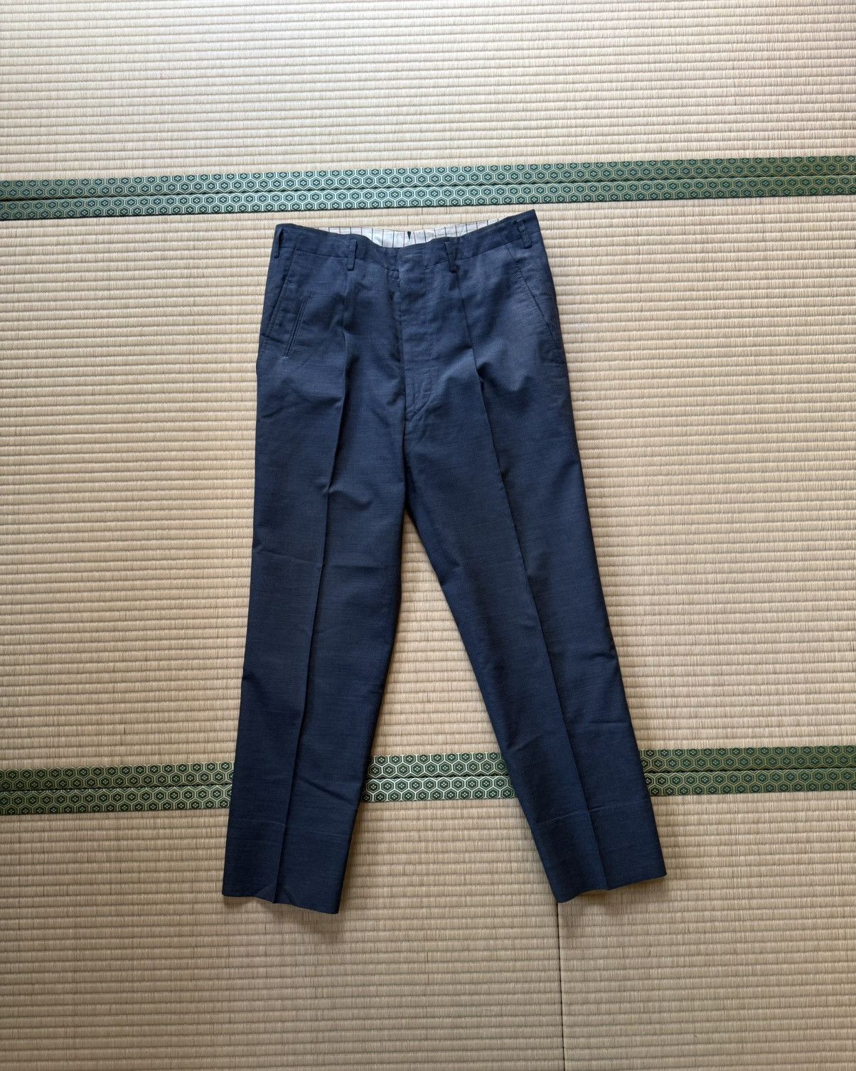 Other Spring&Autumn Vintage Japanese Suit – Tetoron × Nichibo Size 44R - 7 Thumbnail