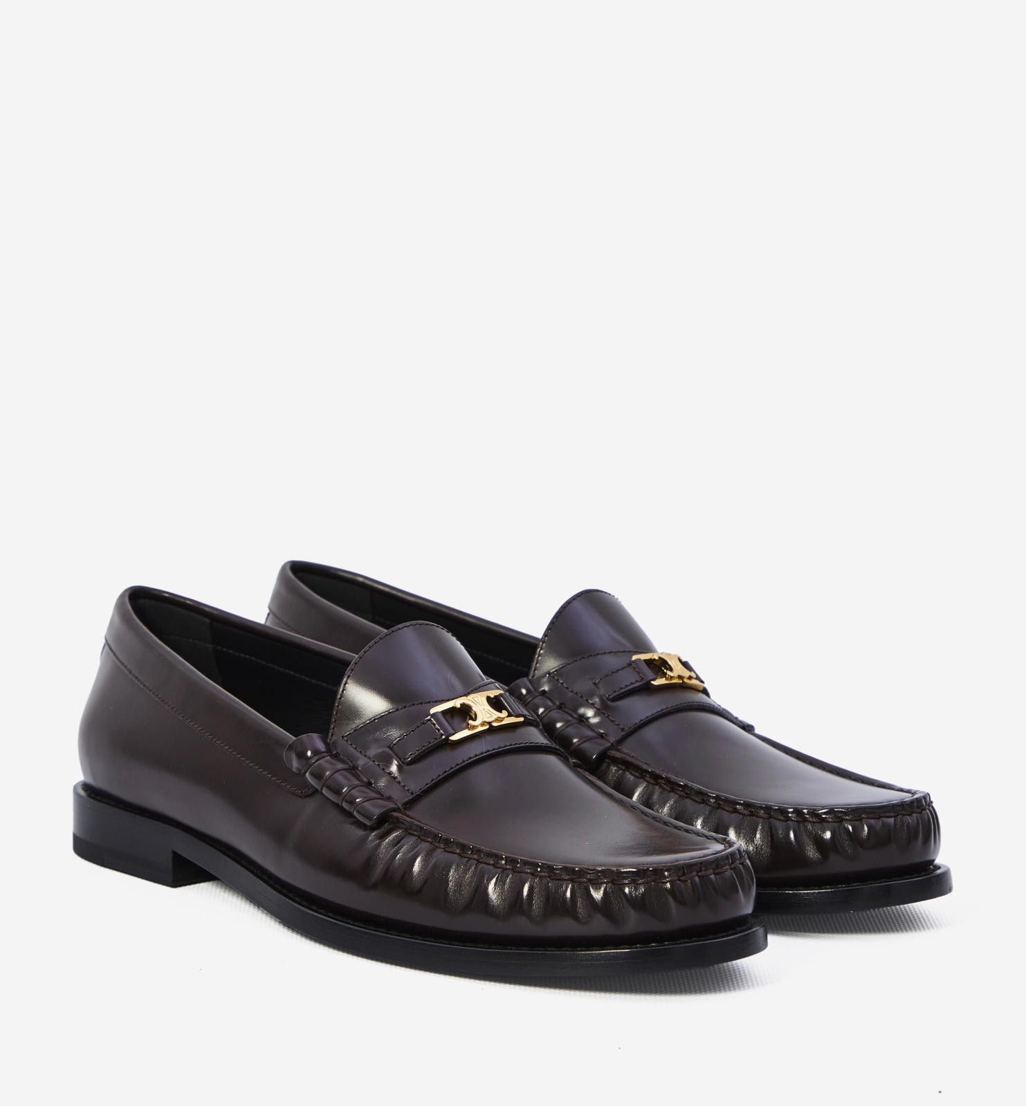 Celine CELINE LUCO LOAFER IN POLISHED BULLSKIN SIZE 37 Size ONE SIZE - 2 Thumbnail