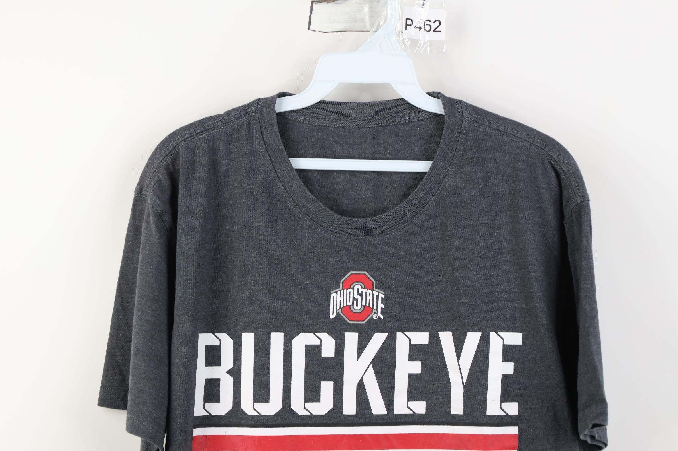Vintage Y2K Ohio State University Buckeye Nation Football T-Shirt Size US M / EU 48-50 / 2 - 2 Thumbnail
