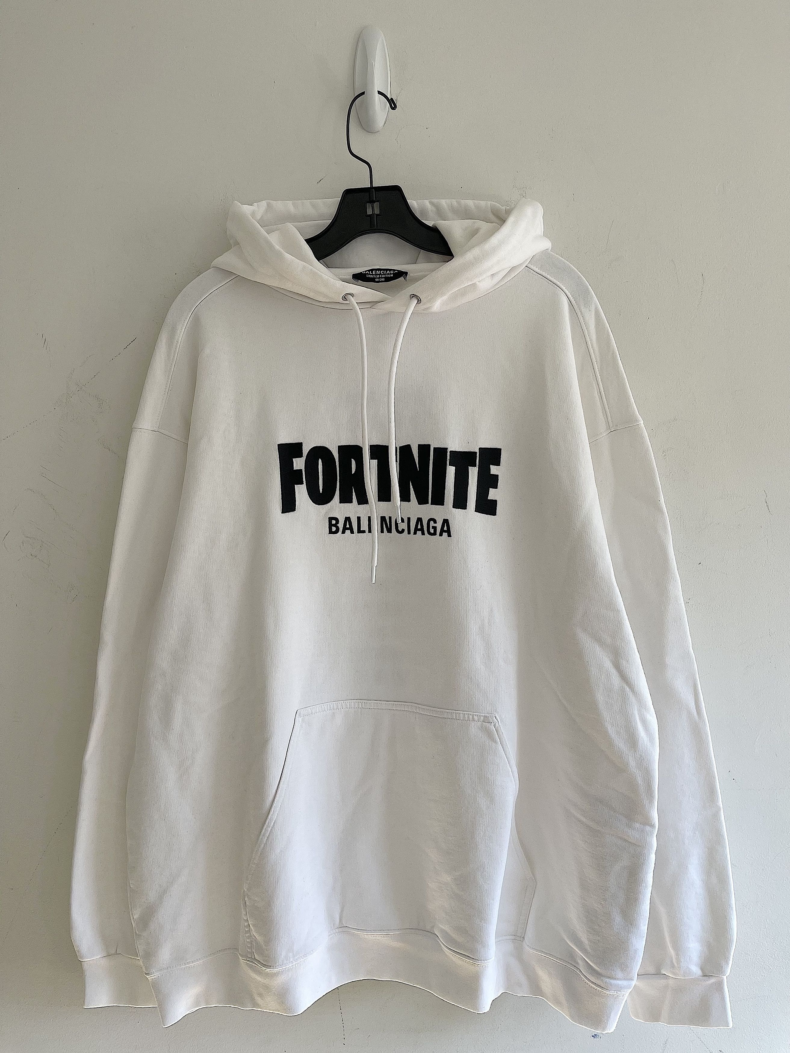 Balenciaga New Limited Numbered Edition Fortnite Hoodie 181 / 200