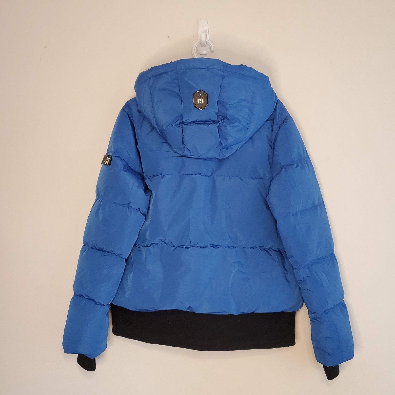 Mackage Aubrie Down Bomber Puffer Coat Blue Size Womens XL