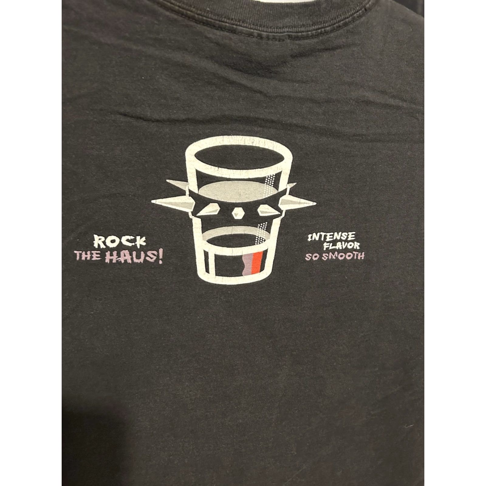 Hanes VINTAGE Hanes Black Haus Rock The Haus Shirt Men XL Black Short Sleeve Crew Liquor Schnapps Size US XL / EU 56 / 4 - 7 Thumbnail