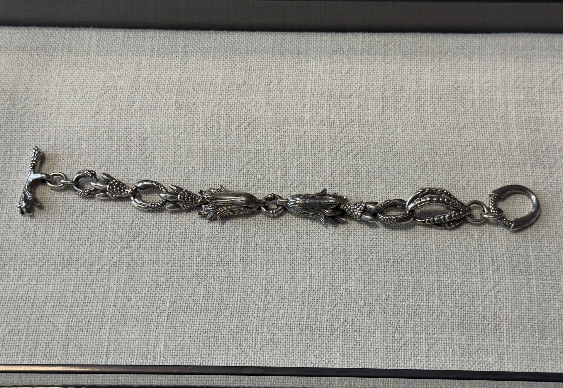 Yohji Yamamoto Yohji Yamamoto 24AW Silver Eagle Bracelet Size ONE SIZE - 2 Thumbnail