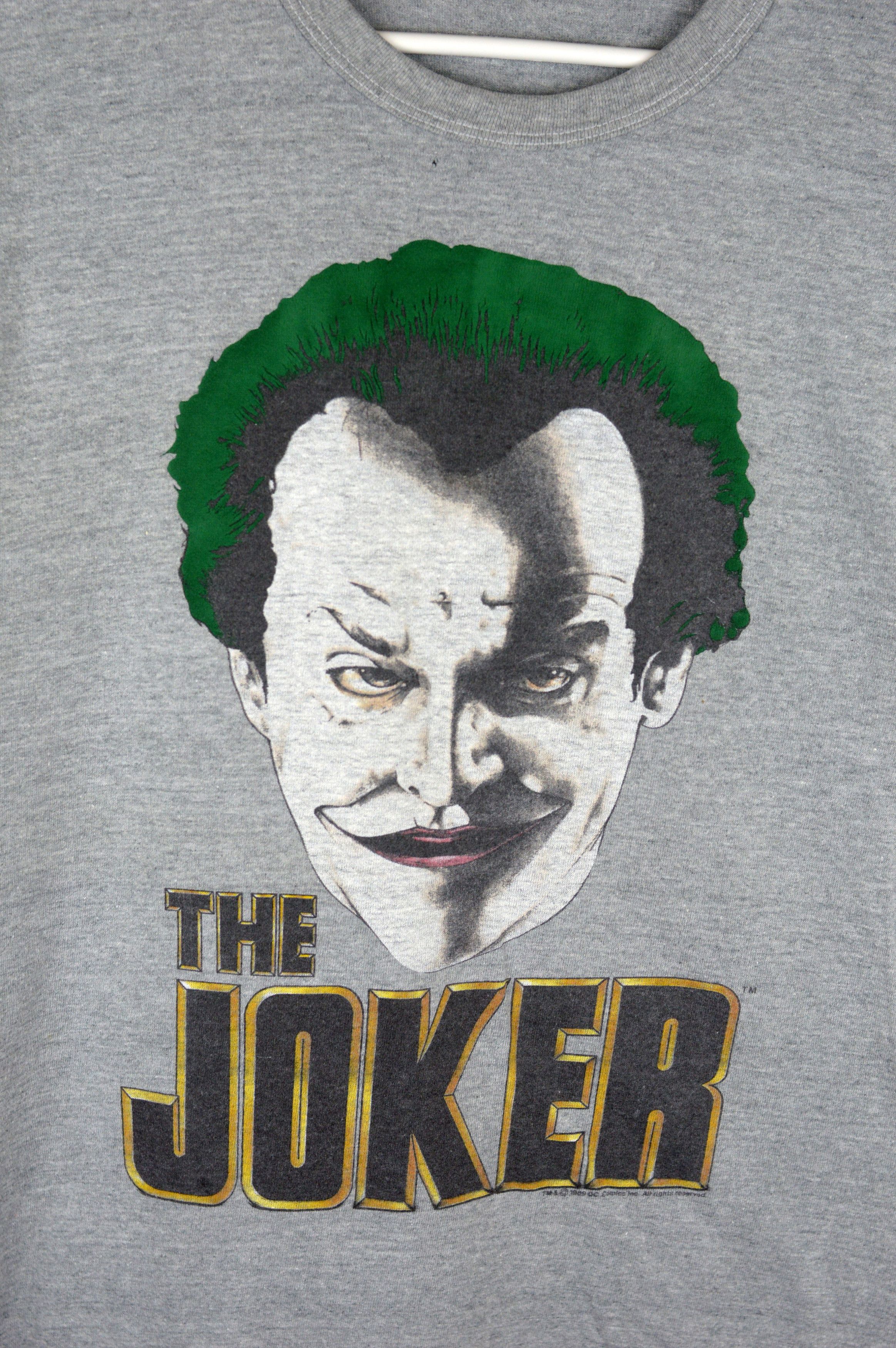Vintage Vintage The Joker Batman The Jokers Back 1989 t shirt Size US L / EU 52-54 / 3 - 3 Thumbnail