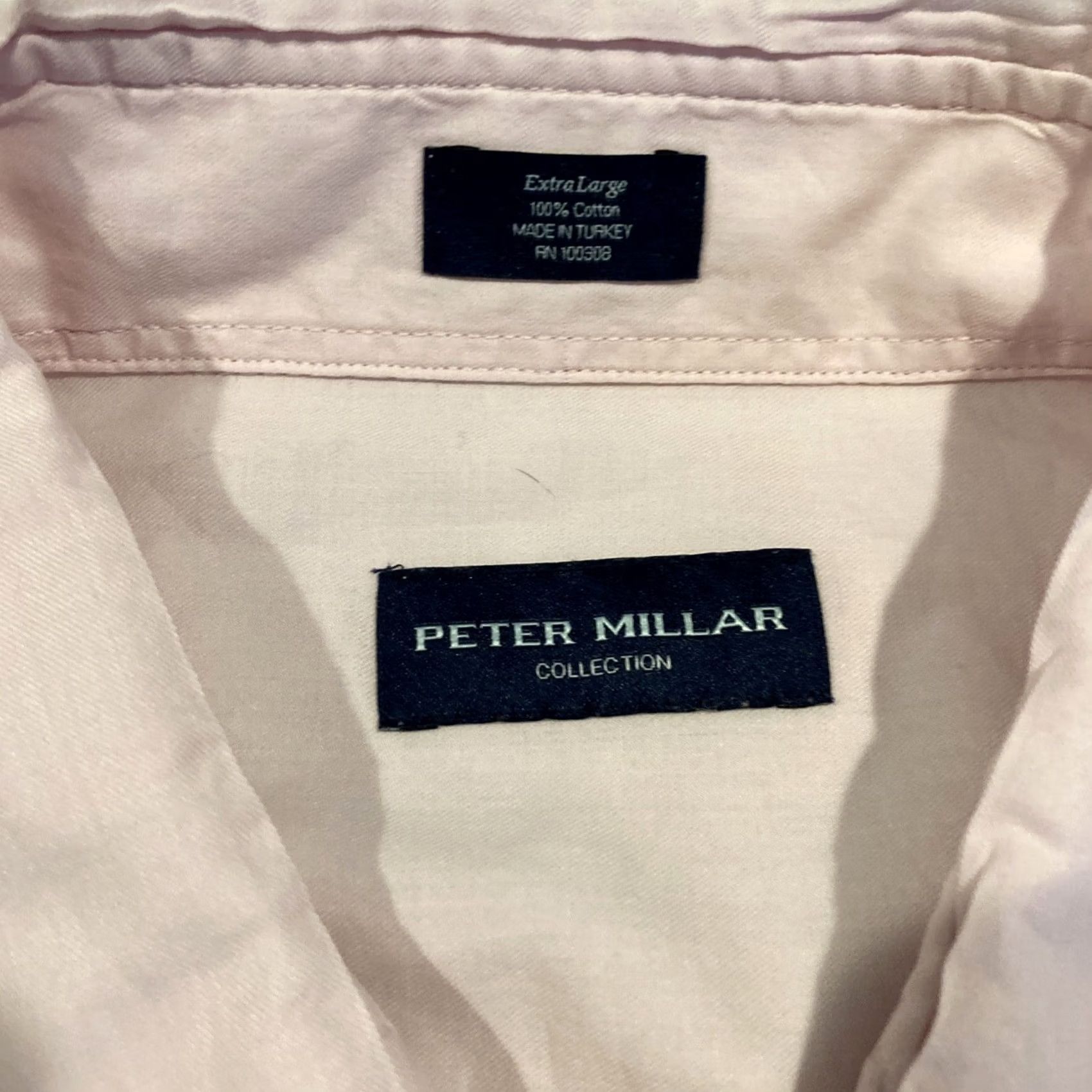 Peter Millar VINTAGE Peter Millar Collection Pink Super Soft Long Sleeve Button Down XL Shirt Mens Size US XL / EU 56 / 4 - 3 Thumbnail