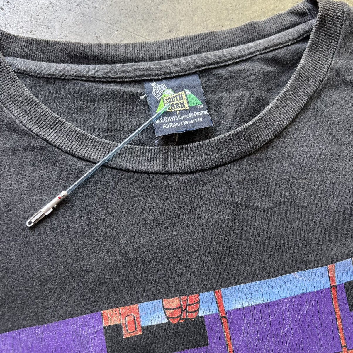 Cartoon Network 1998 South Park Bondage Chains TV Promo Tee Shirt Adult Swim Size US XL / EU 56 / 4 - 5 Thumbnail