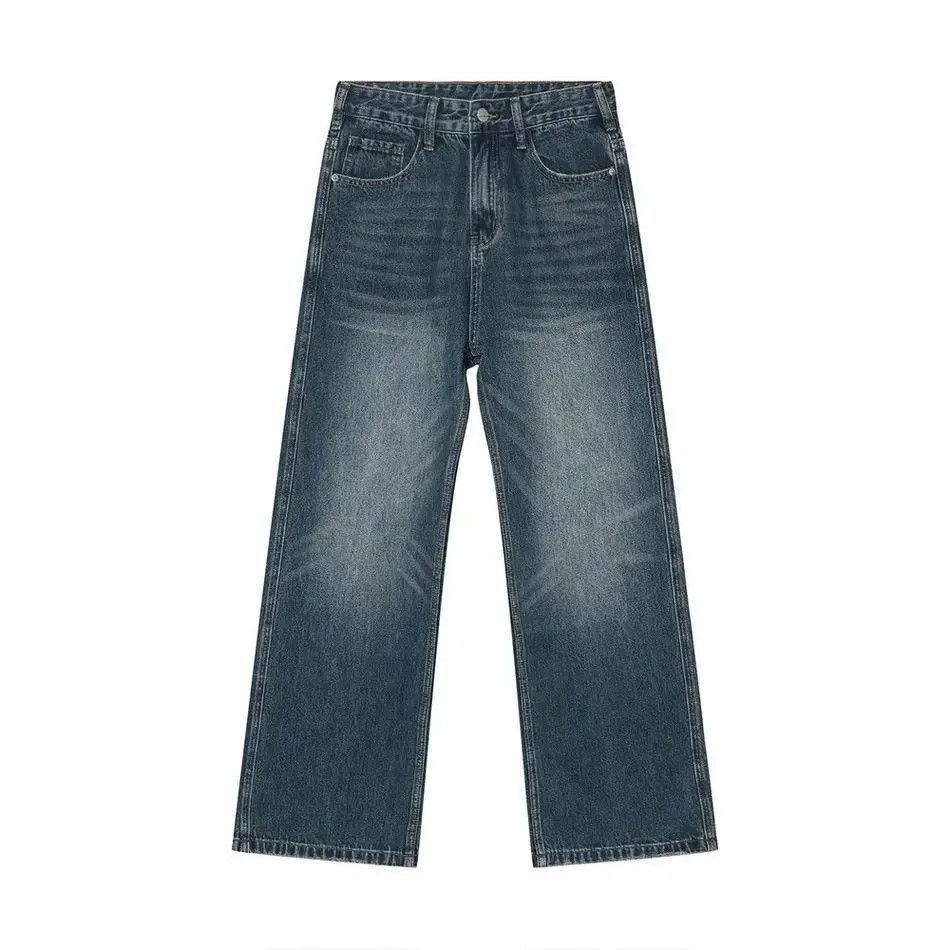 Japanese Brand Retro loose wide leg jeans Size US 32 / EU 48 - 4 Thumbnail